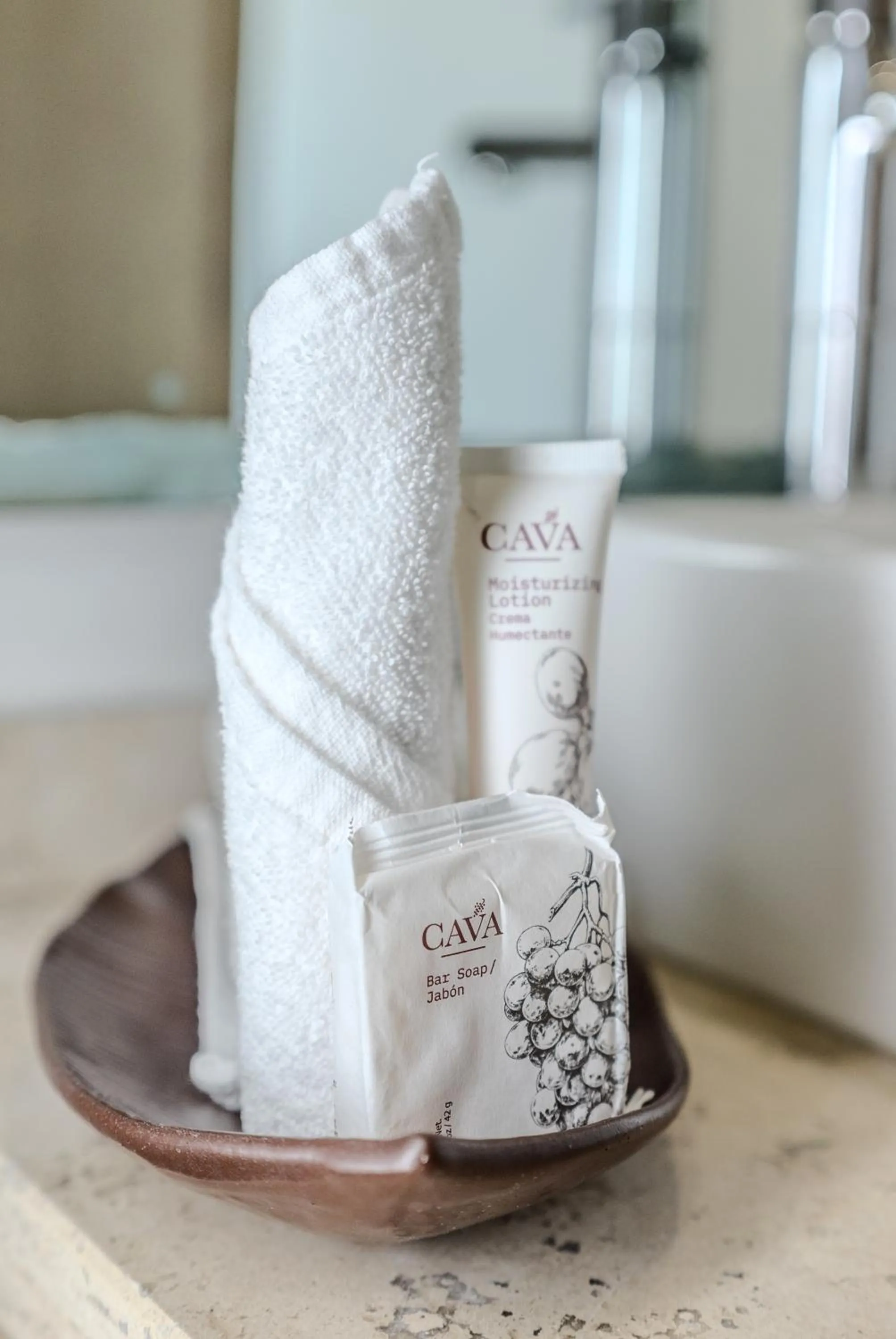 towels in Vela's Condos Ocean Front