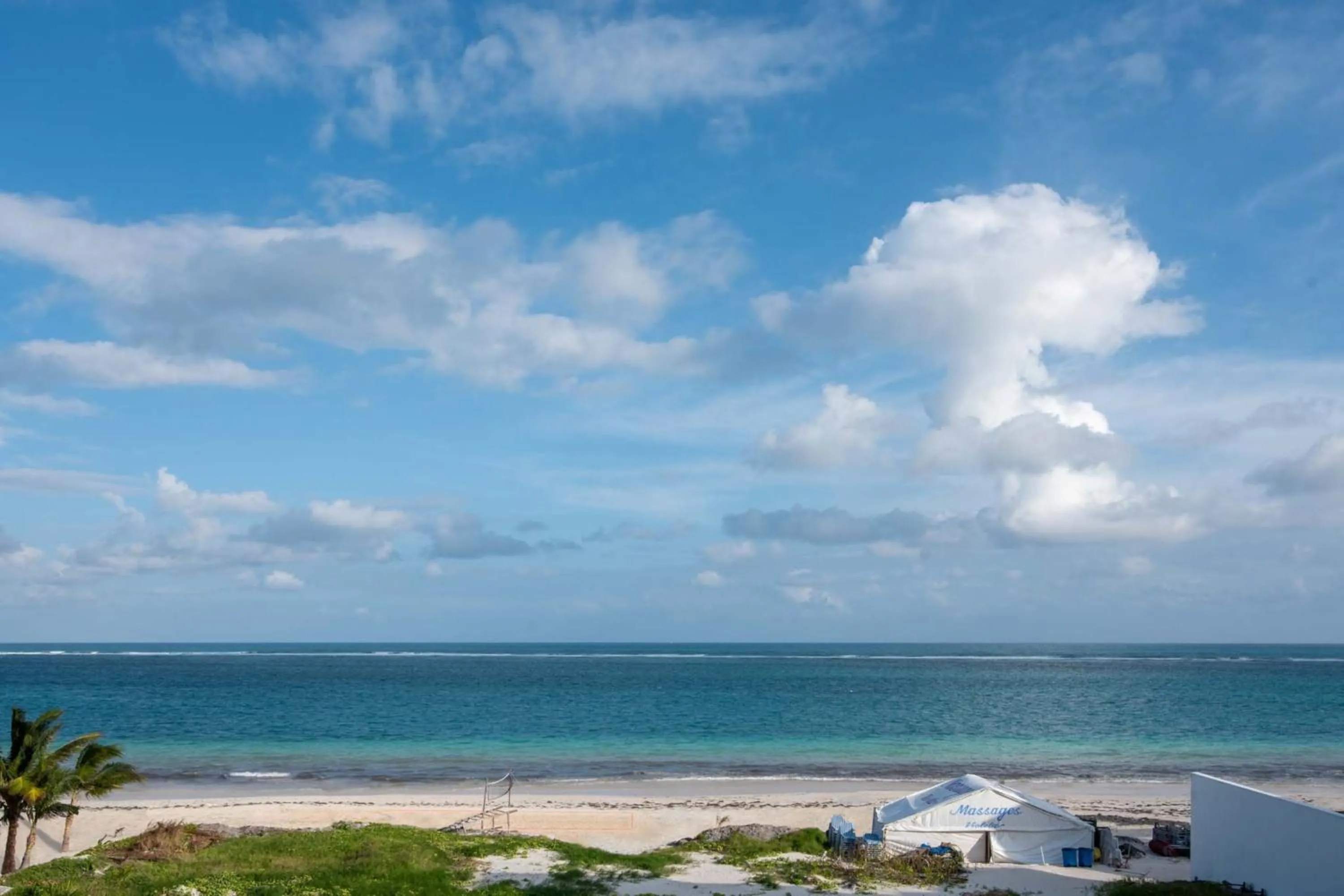 Sea view in Vela's Condos Ocean Front