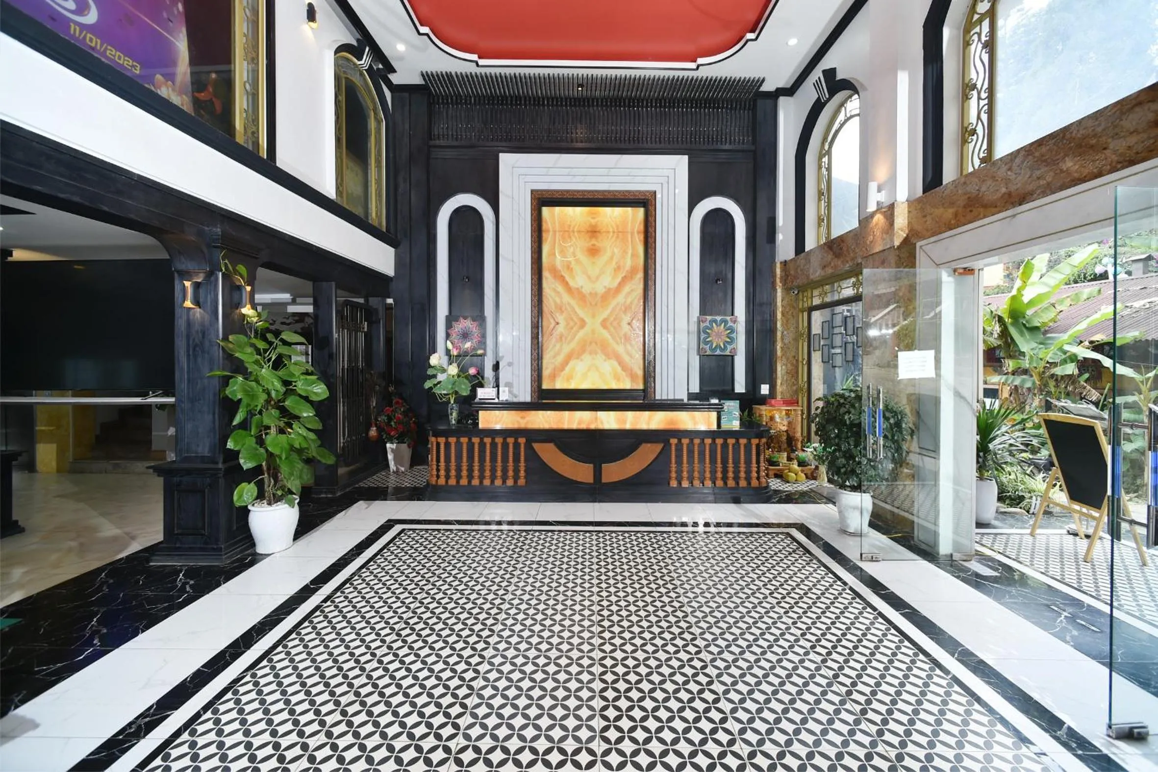 Lobby or reception in Sapa Nature View Hotel