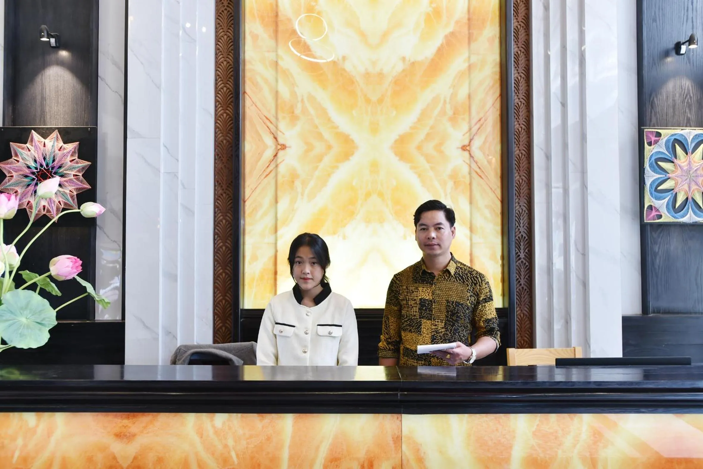 Lobby or reception in Sapa Nature View Hotel