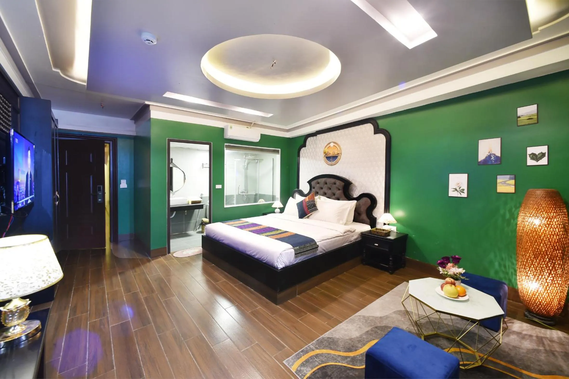 Bed in Sapa Nature View Hotel