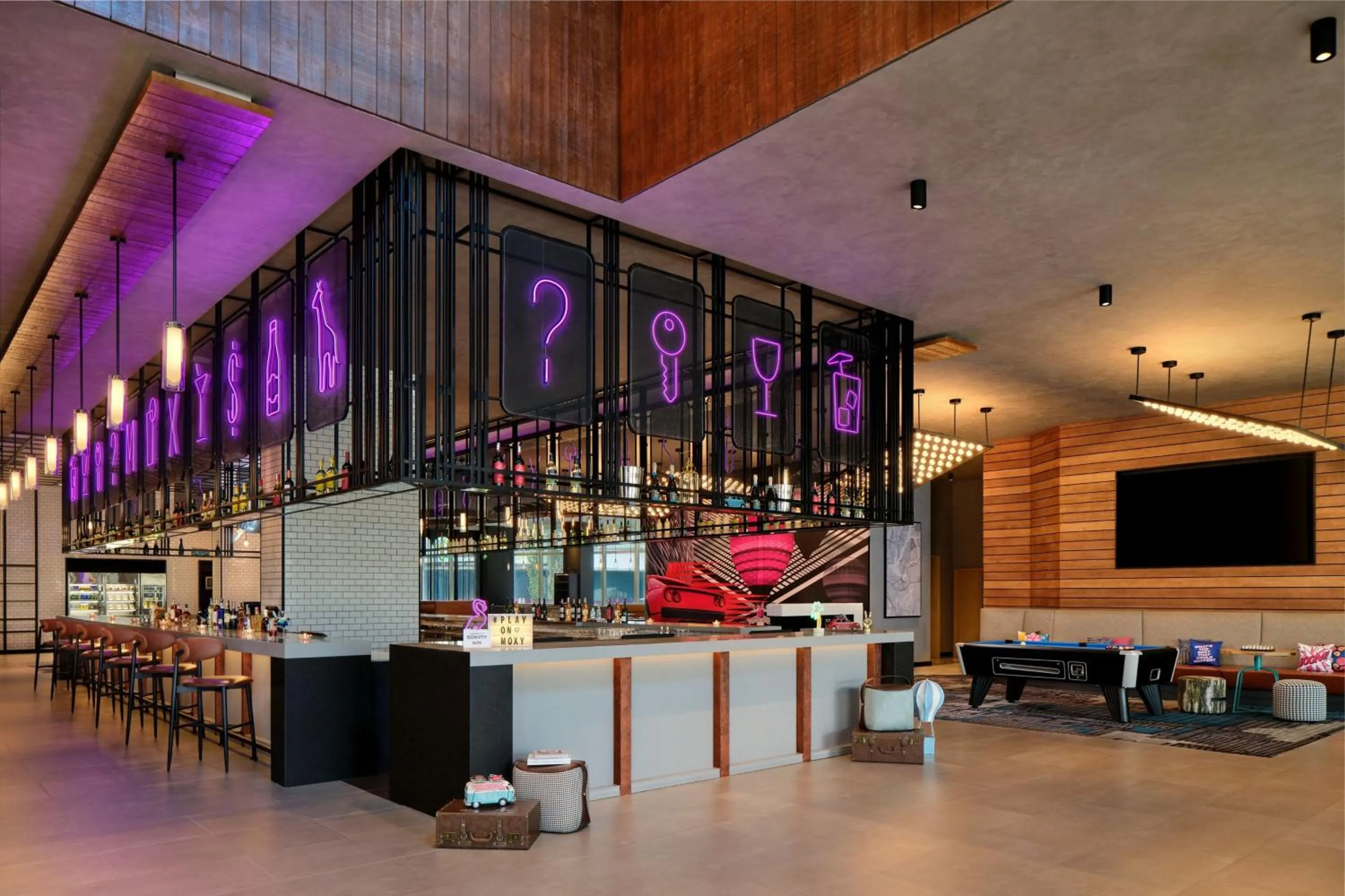 Lounge or bar in Moxy Putrajaya