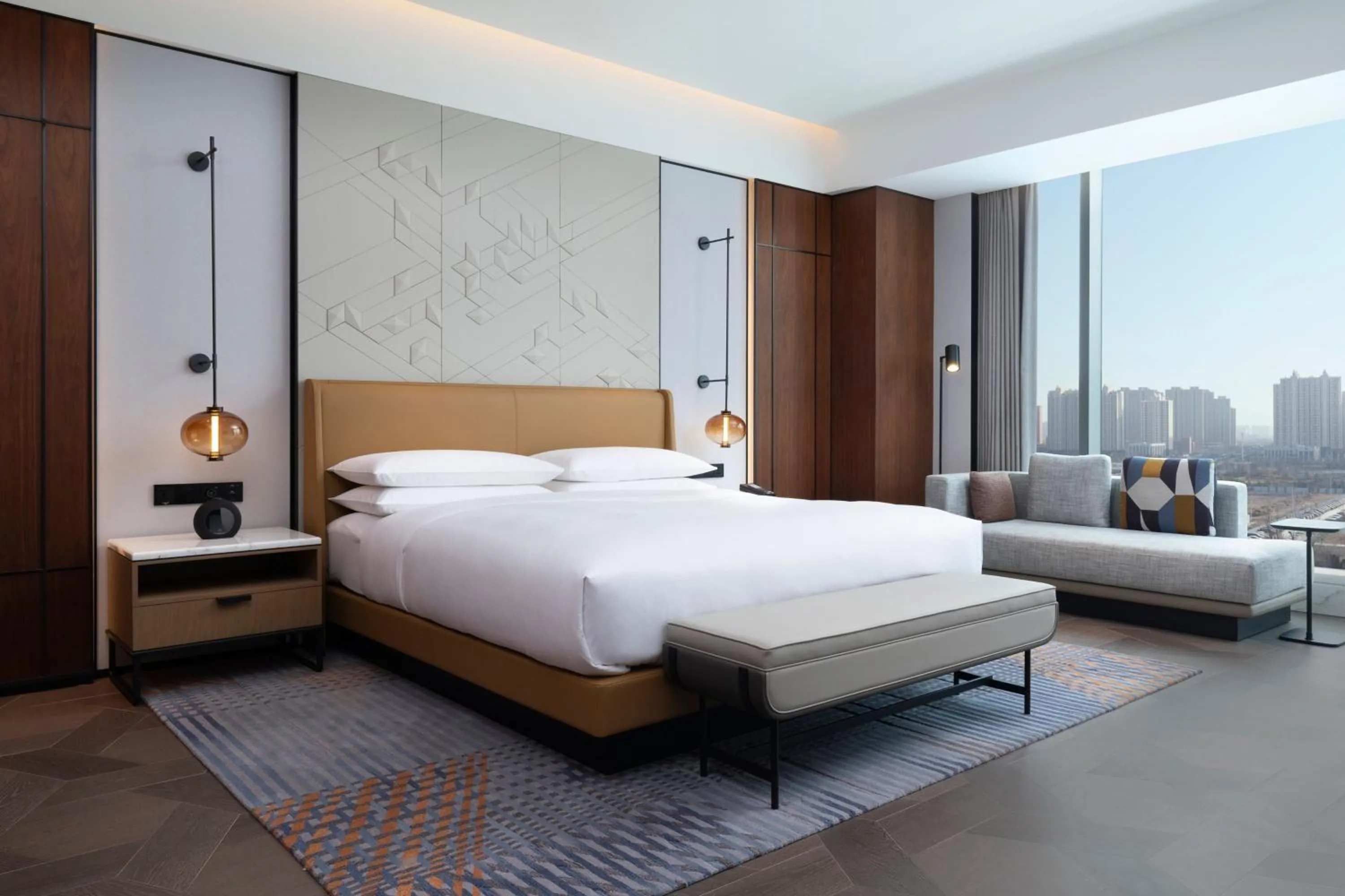 Bedroom, Bed in Sheraton Taiyuan