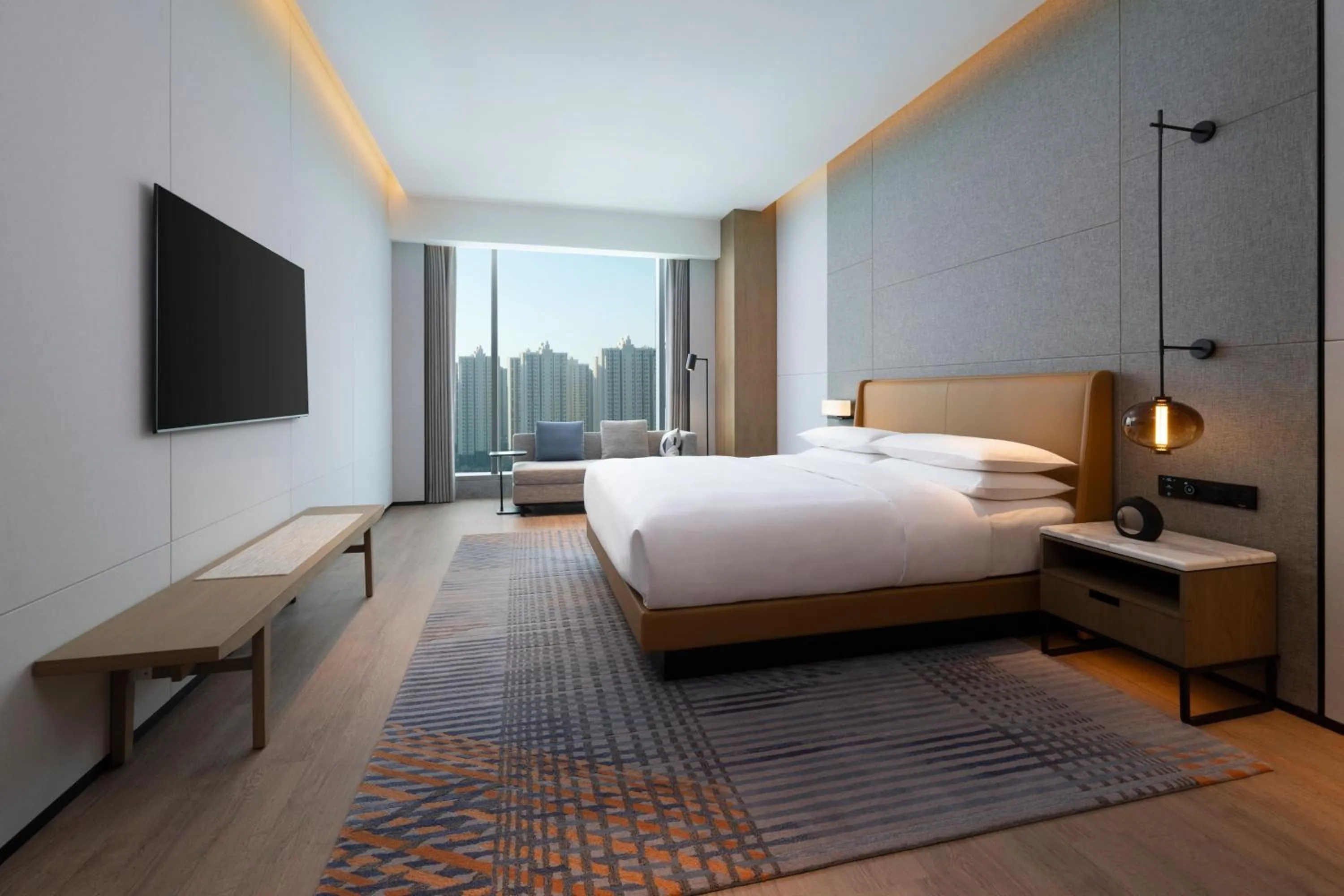 Bedroom, Bed in Sheraton Taiyuan