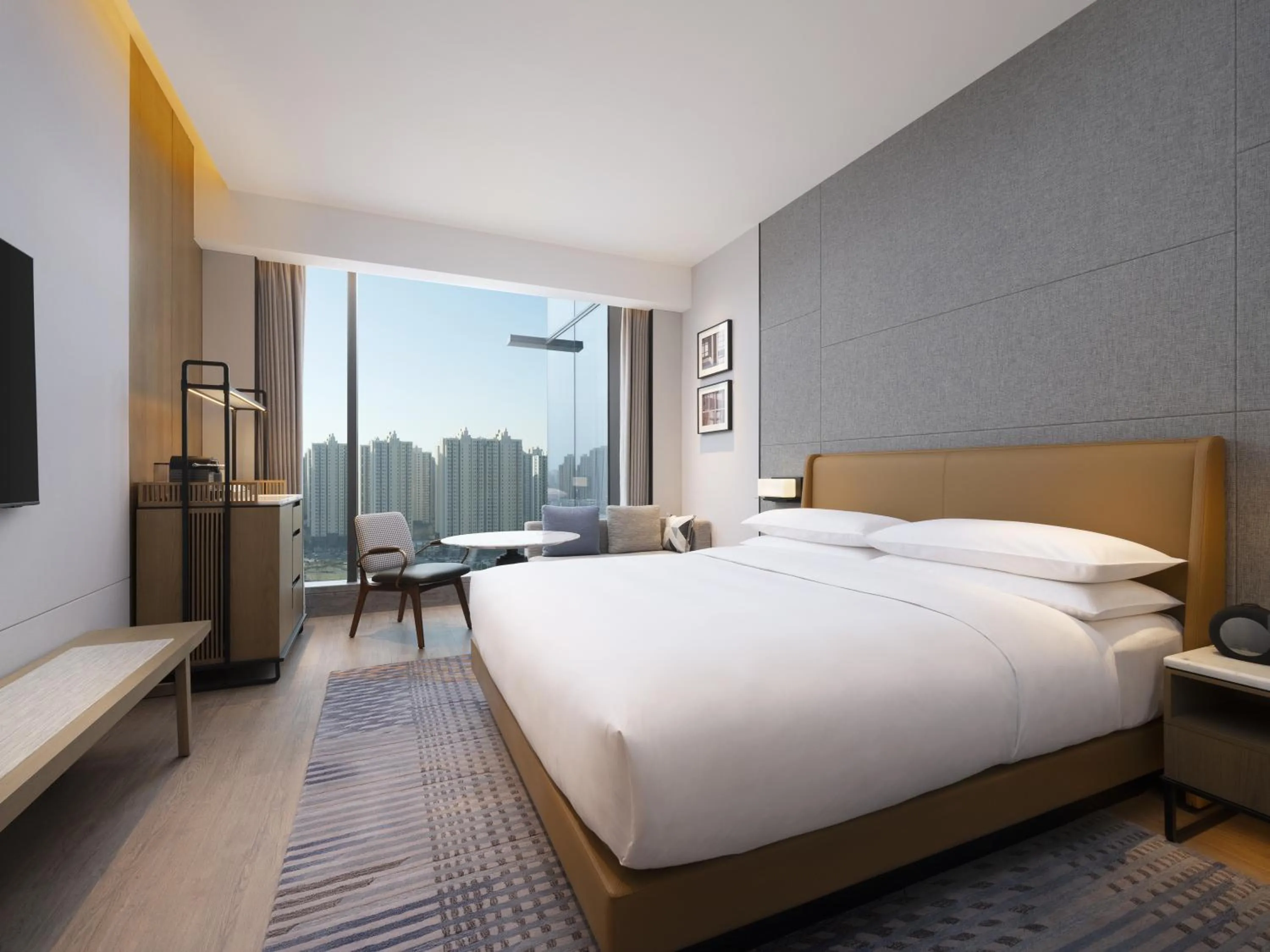 Bedroom, Bed in Sheraton Taiyuan