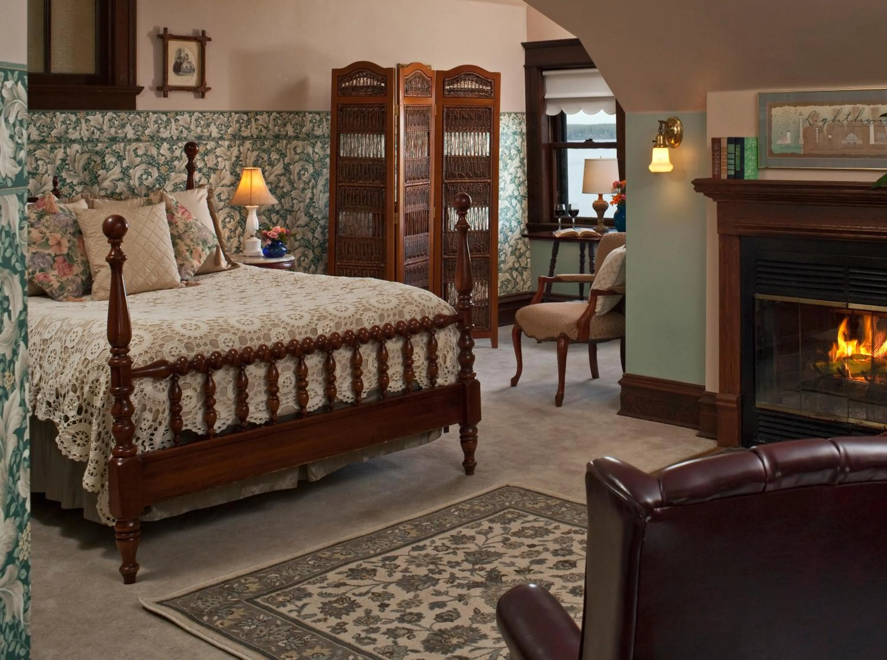 Bedroom in Old Rittenhouse Inn