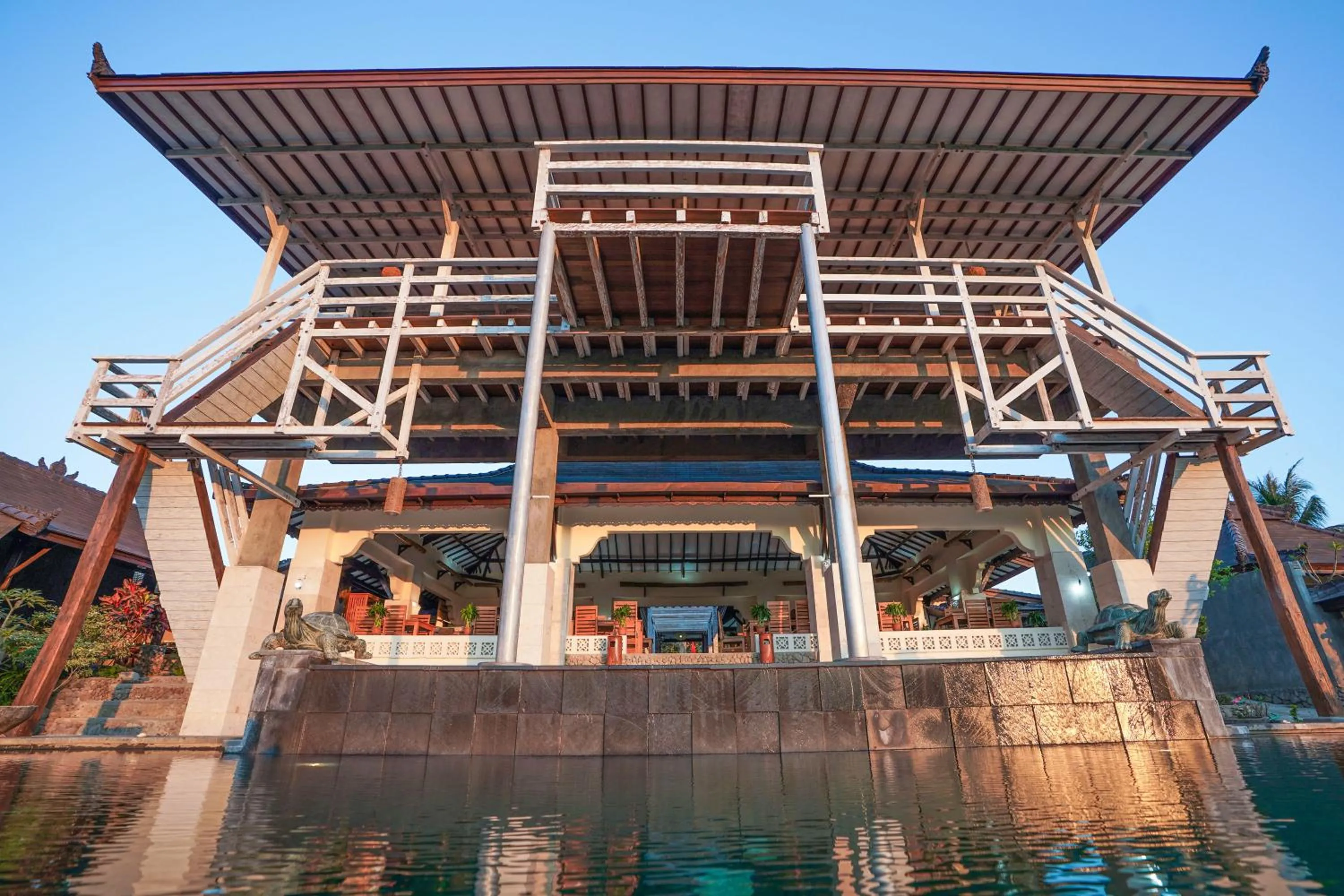 Restaurant/places to eat in Rinjani Lodge