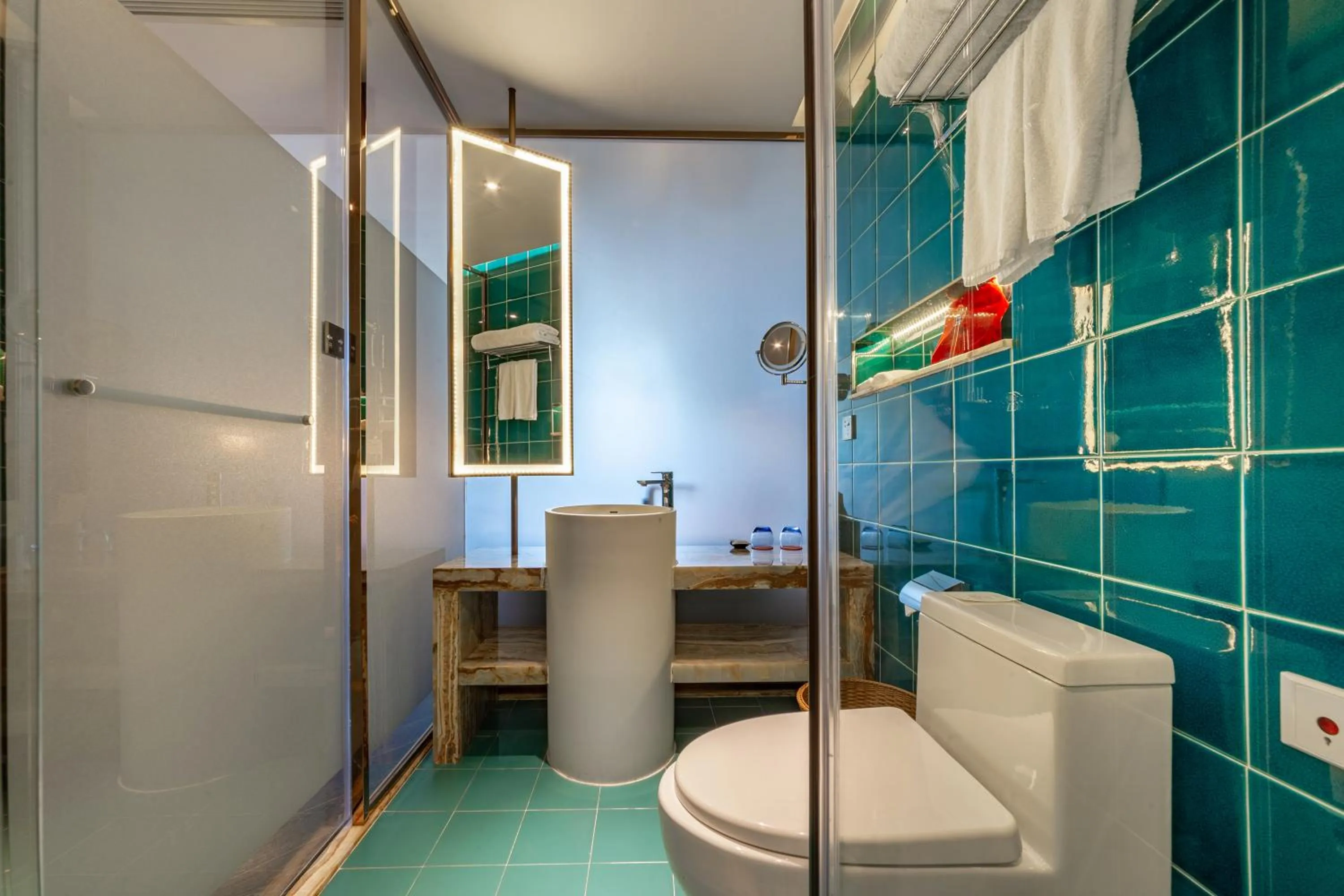 Toilet in Nanxianglou Art Hotel