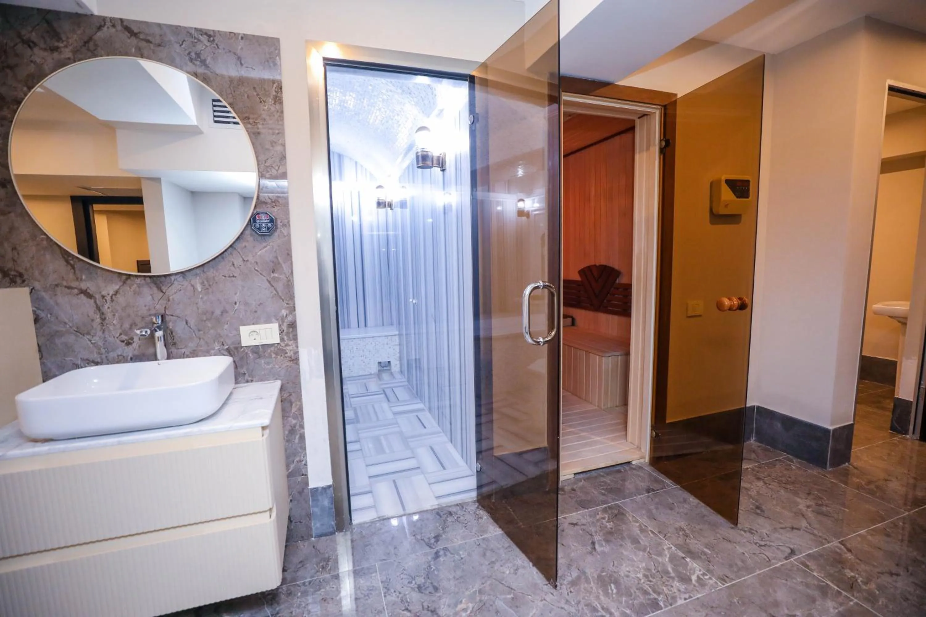 Steam room in Arium Hotel Baku