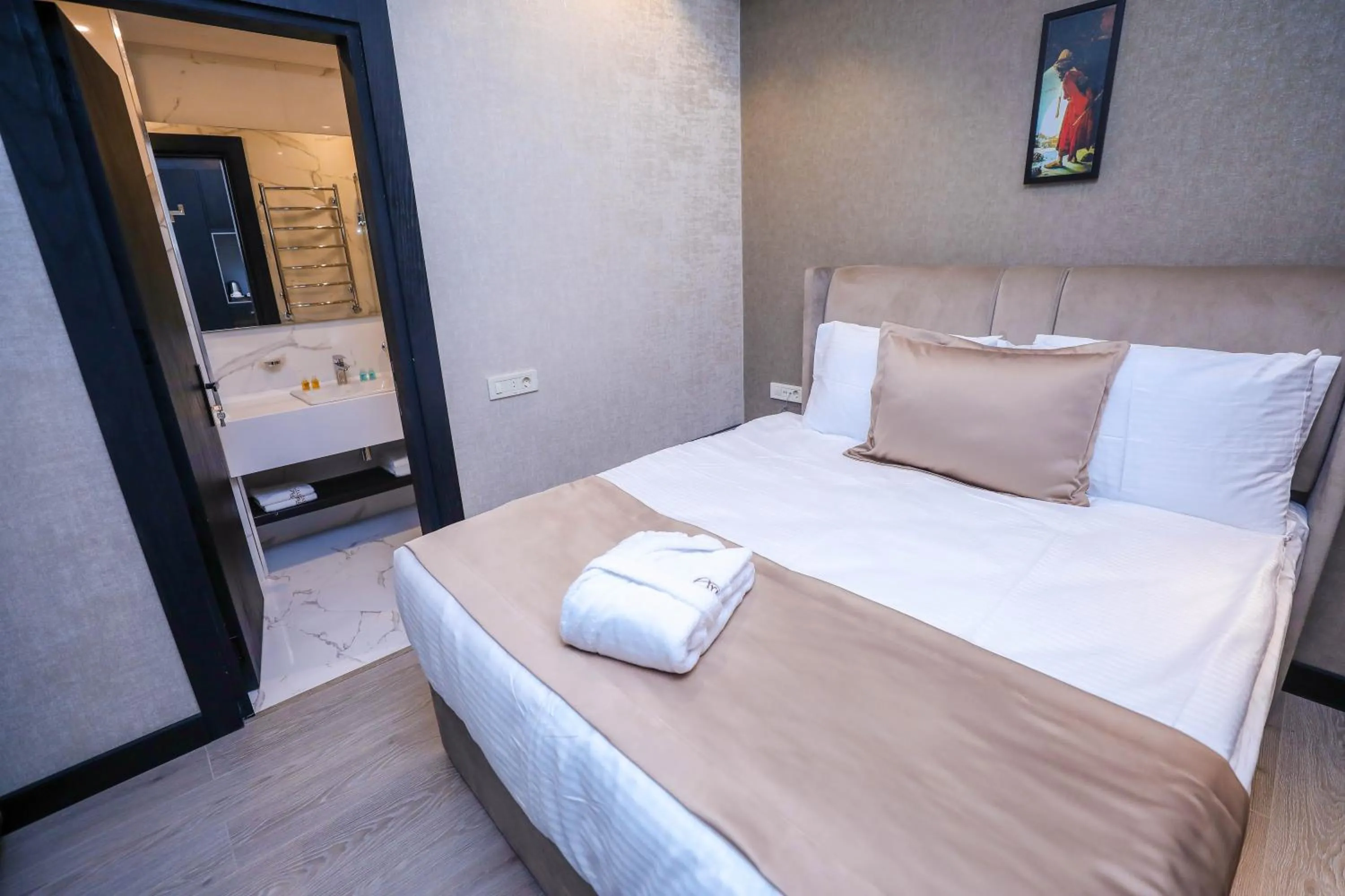 Bed in Arium Hotel Baku