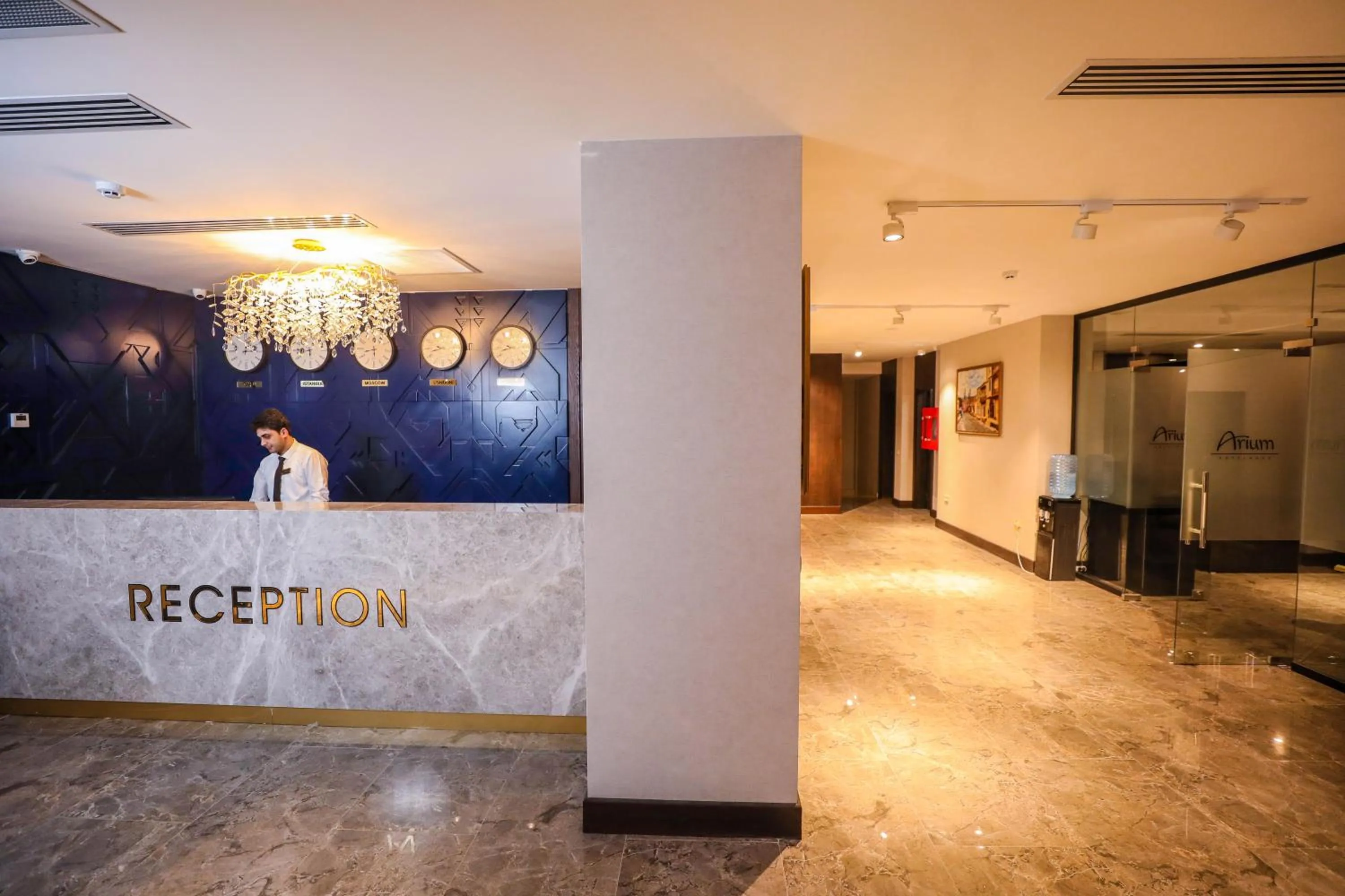 Lobby or reception in Arium Hotel Baku