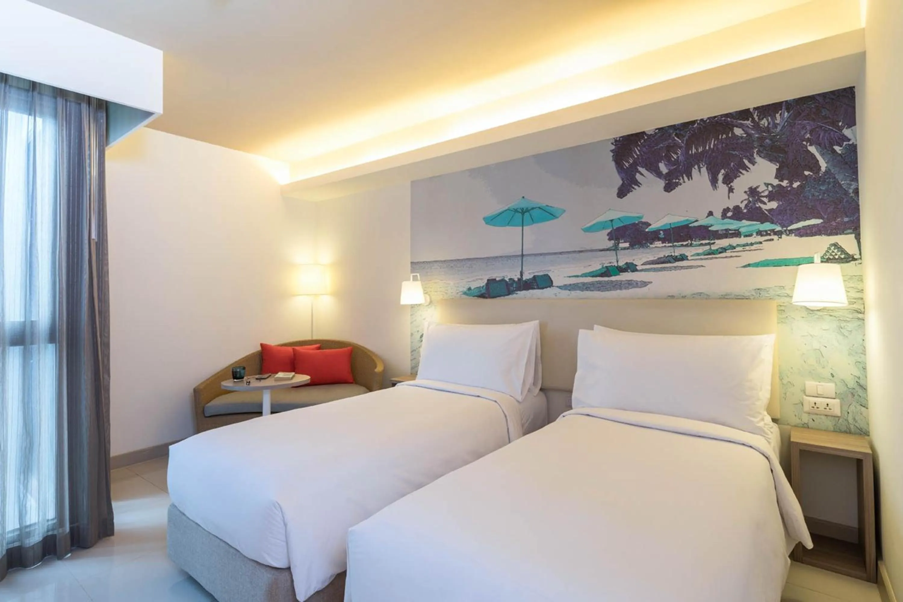 Bed in Travelodge Pattaya