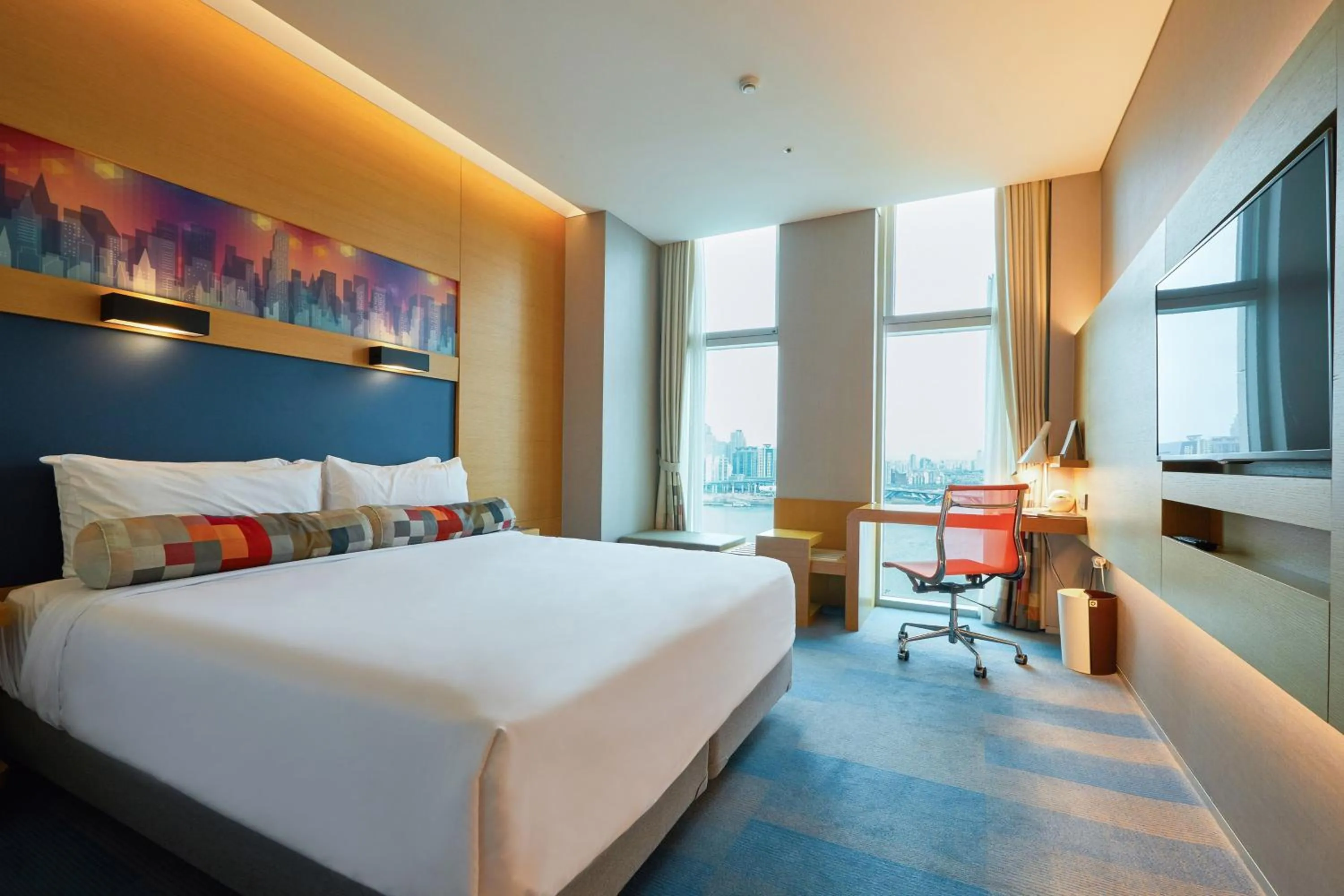Photo of the whole room, Bed in Aloft Seoul Gangnam