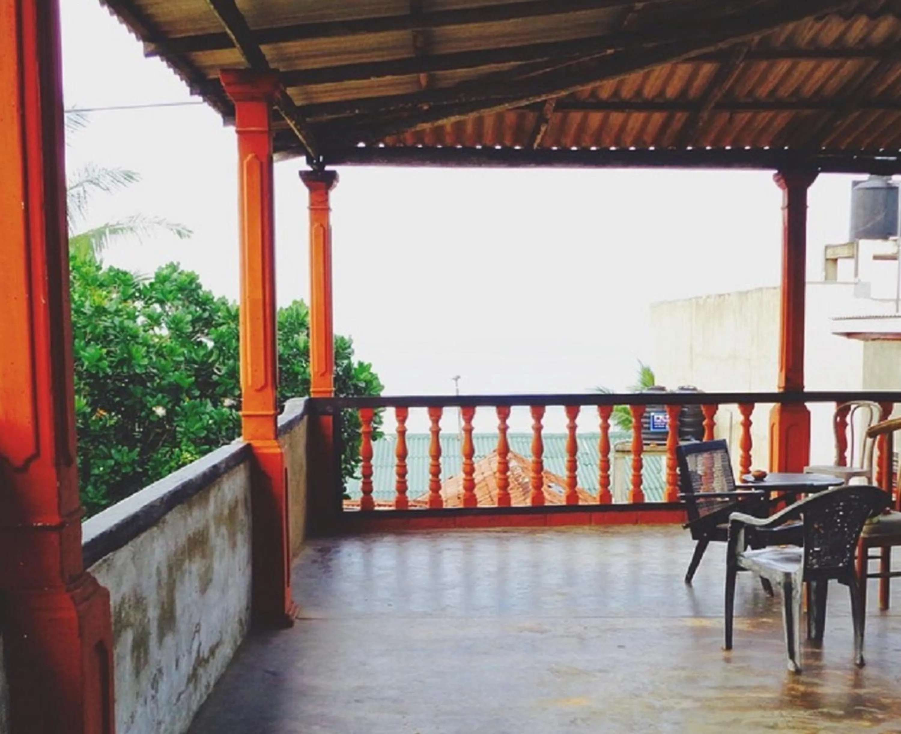 Balcony/Terrace in Casalanka Hotel