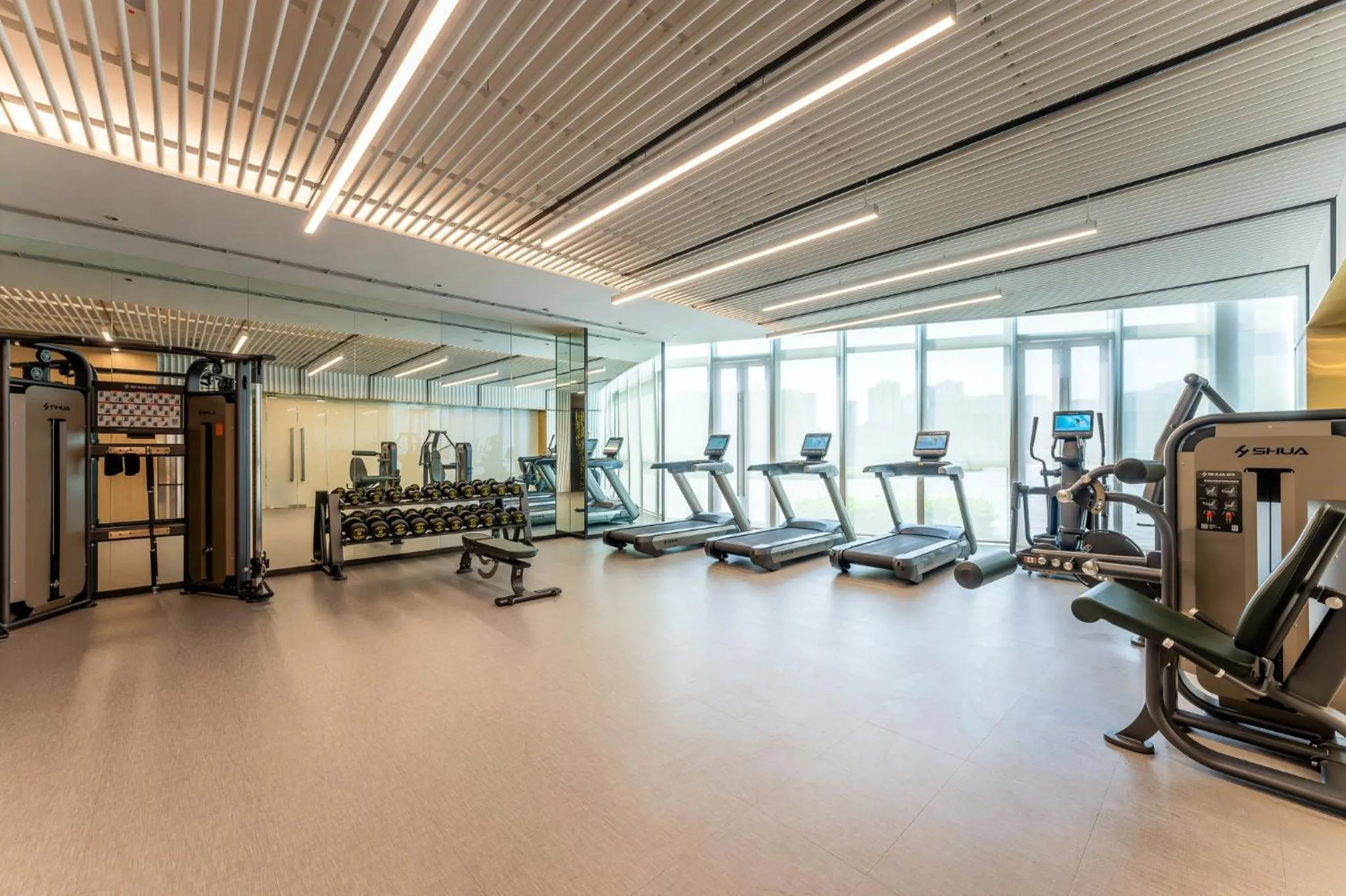 Fitness centre/facilities in Holiday Inn Chongqing Data Valley by IHG