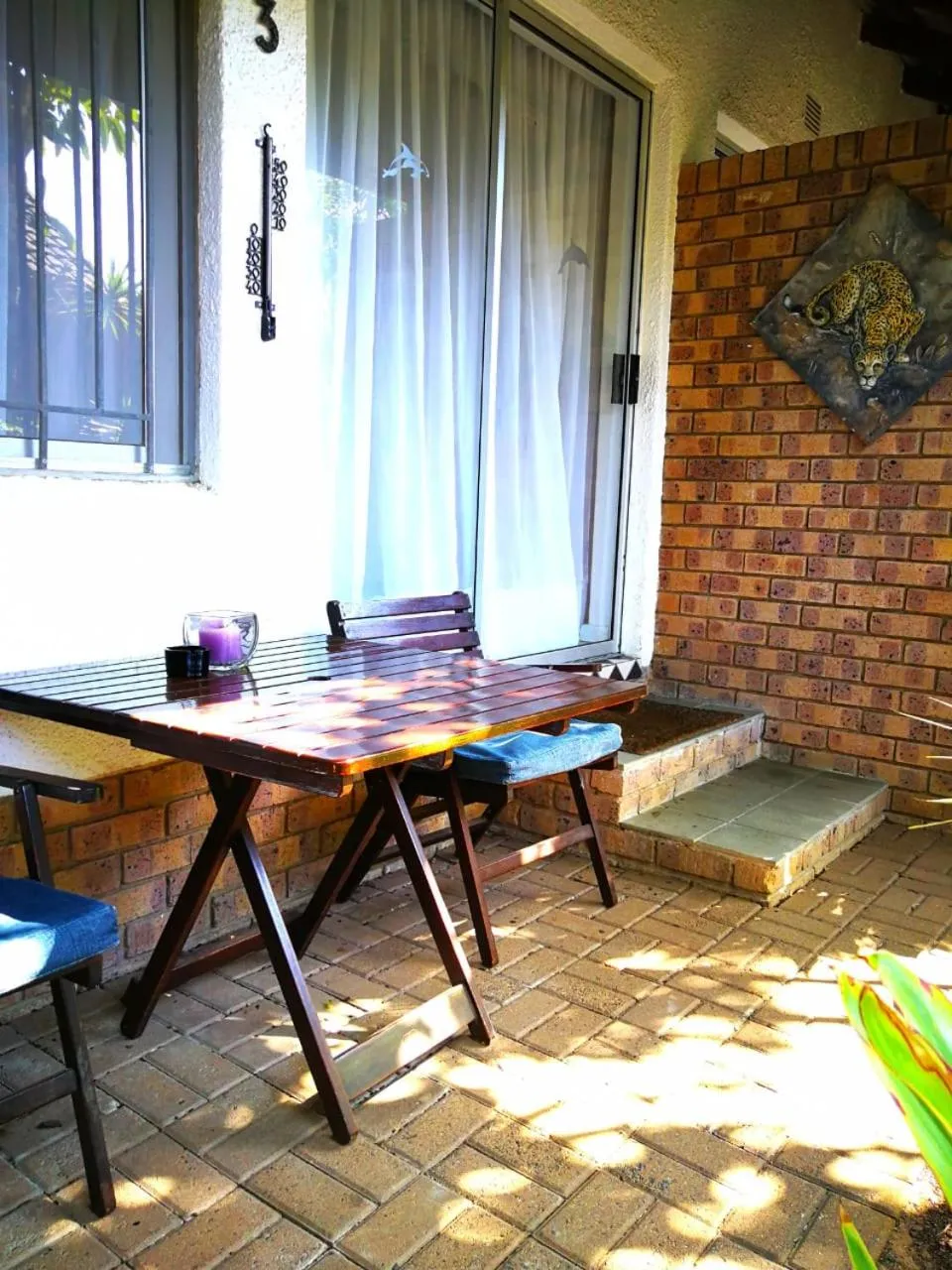 Patio in Bhangazi Lodge Bed & Breakfast