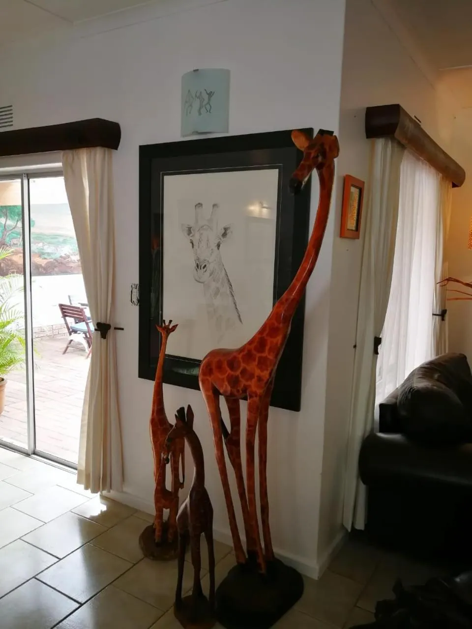 Seating area in Bhangazi Lodge Bed & Breakfast