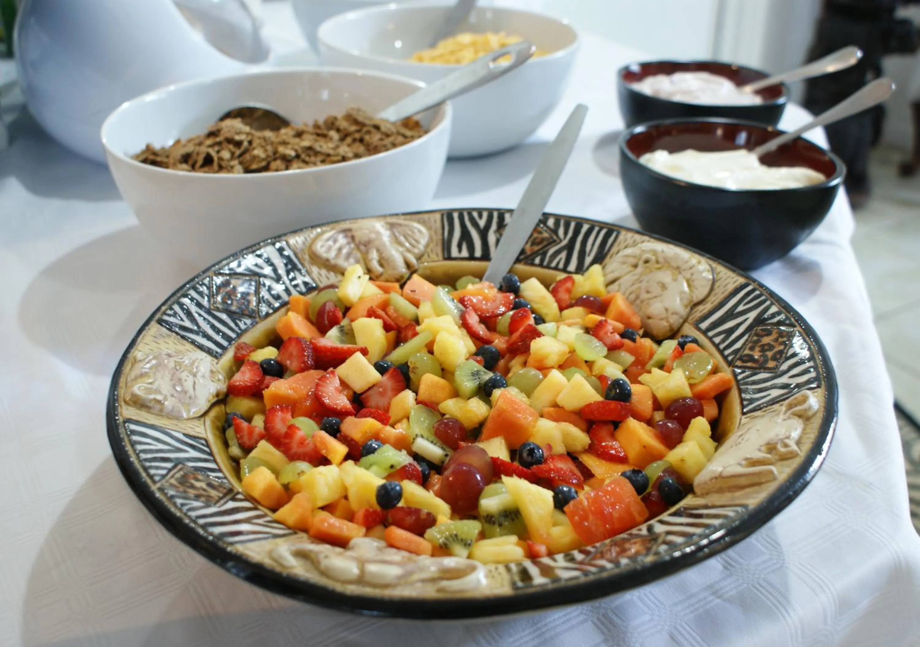 Continental breakfast in Bhangazi Lodge Bed & Breakfast