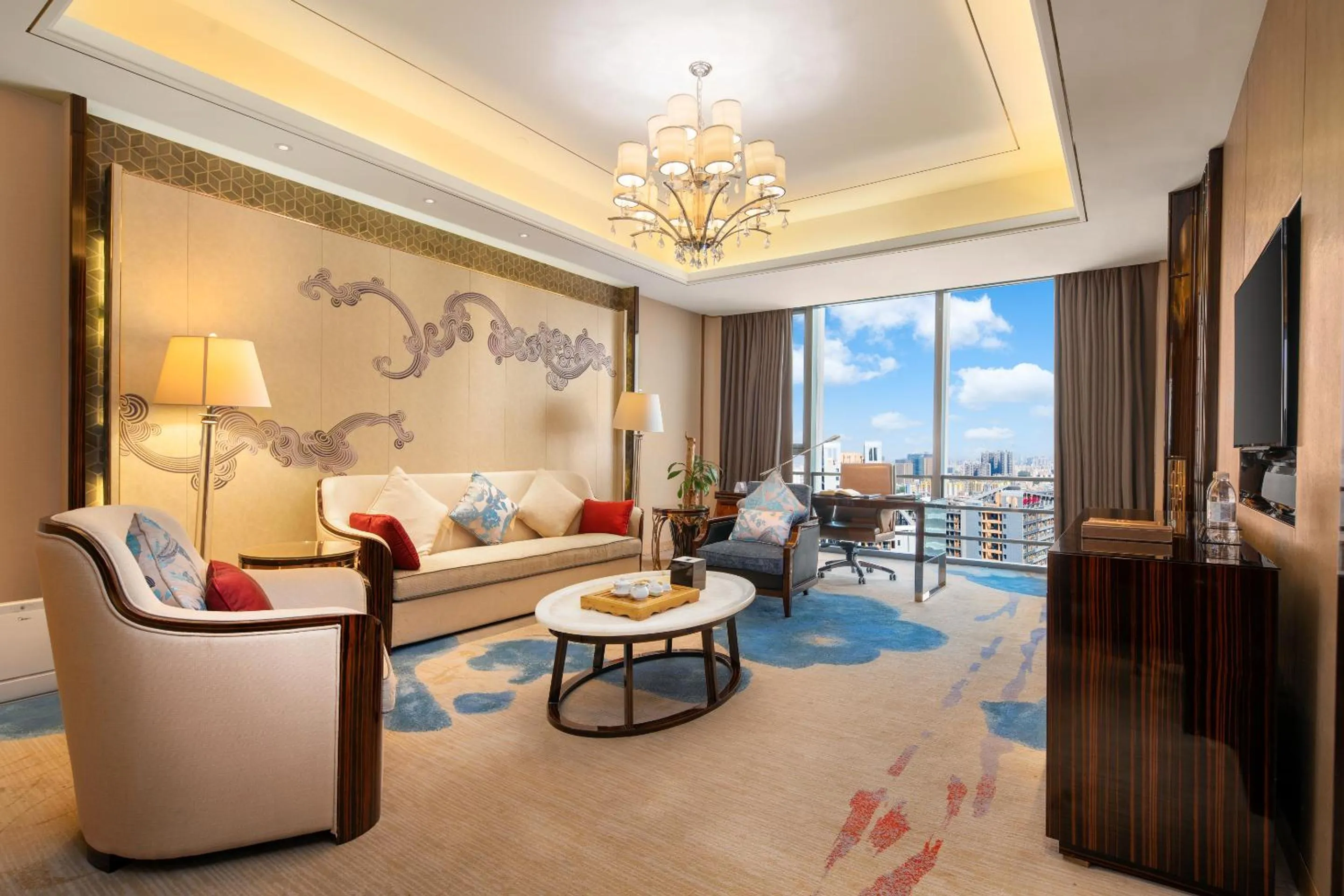 Living room in Wanda Vista Dongguan