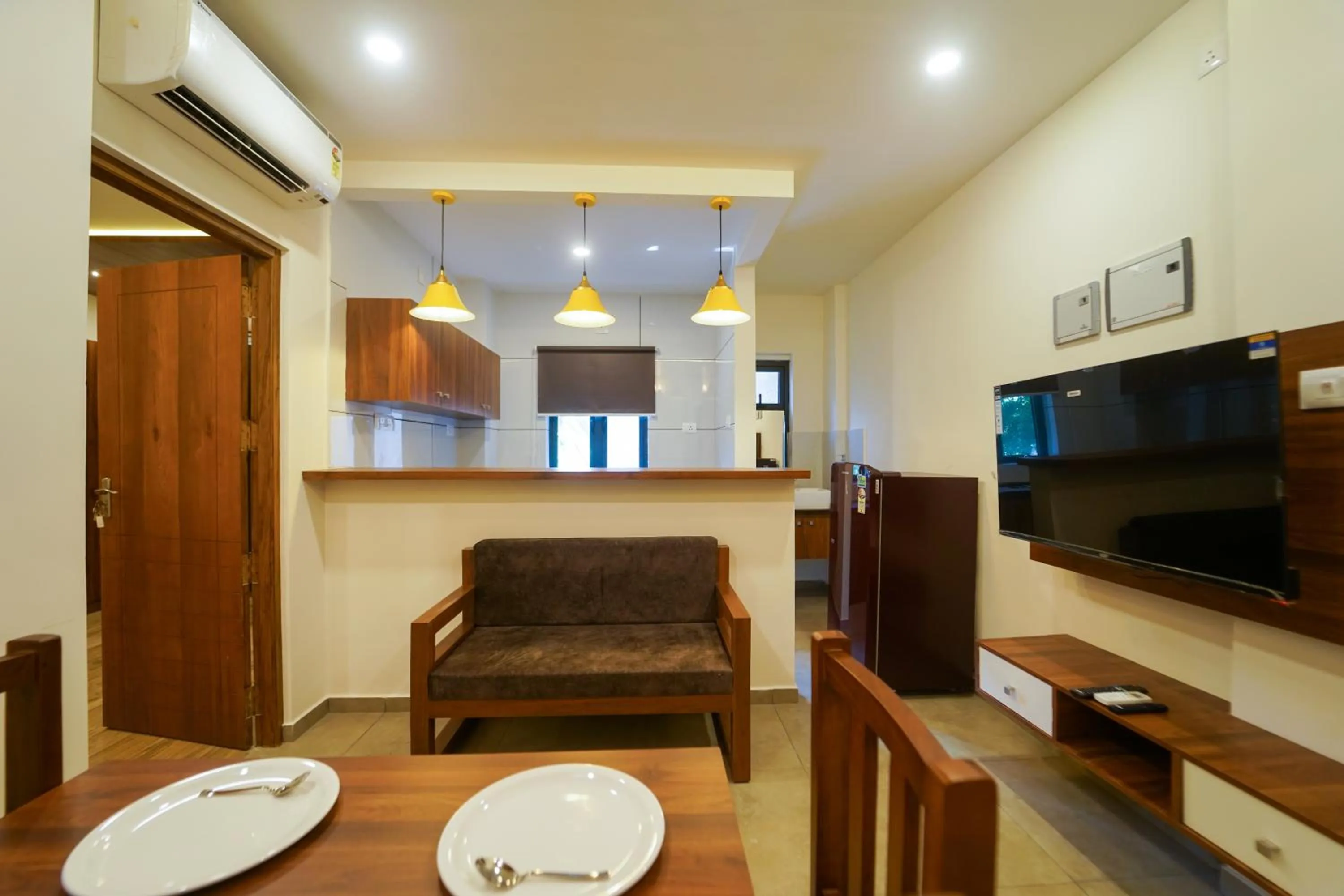 Seating area in Grand Plaza Inn