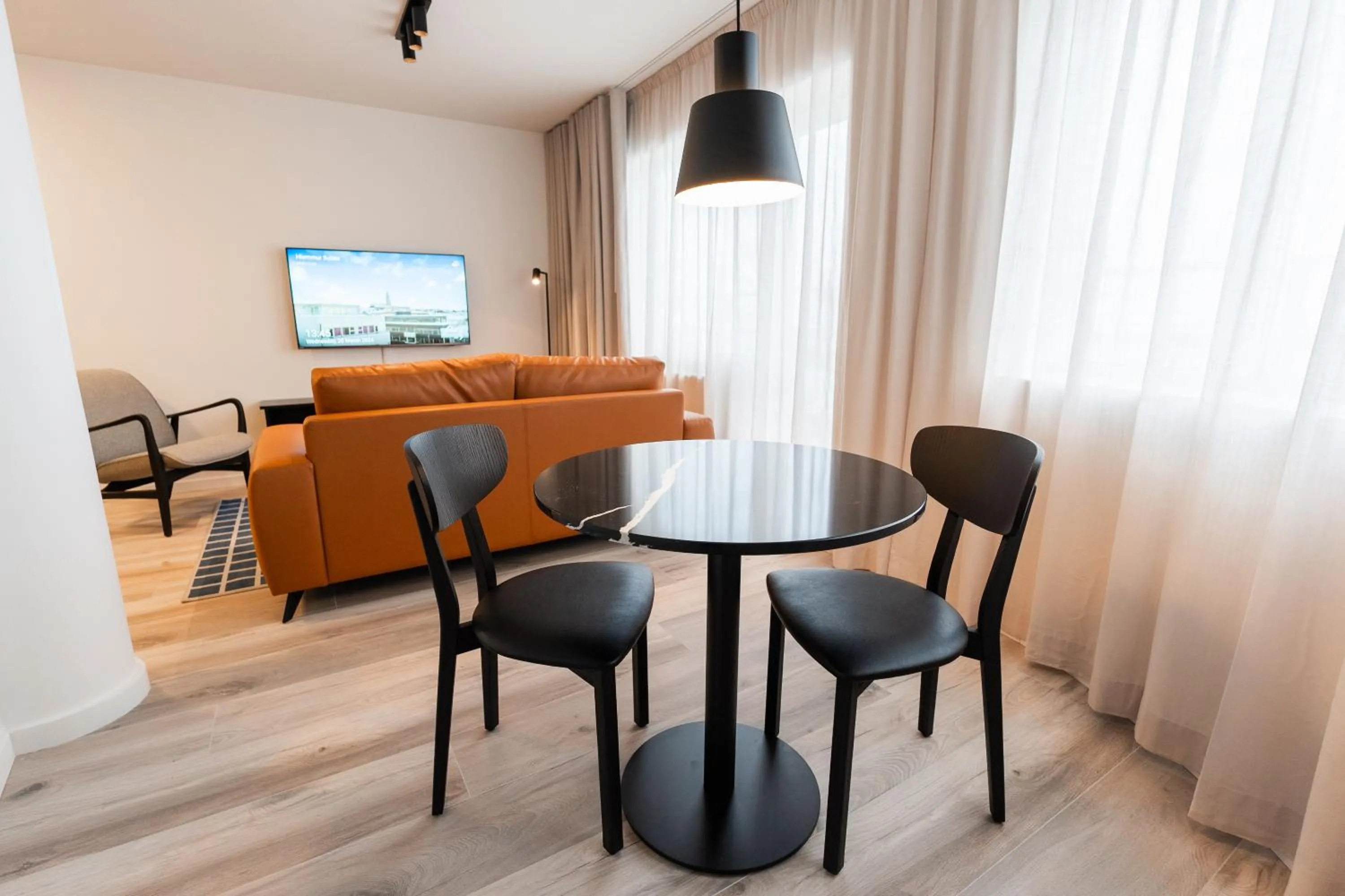 TV and multimedia in Hlemmur Suites