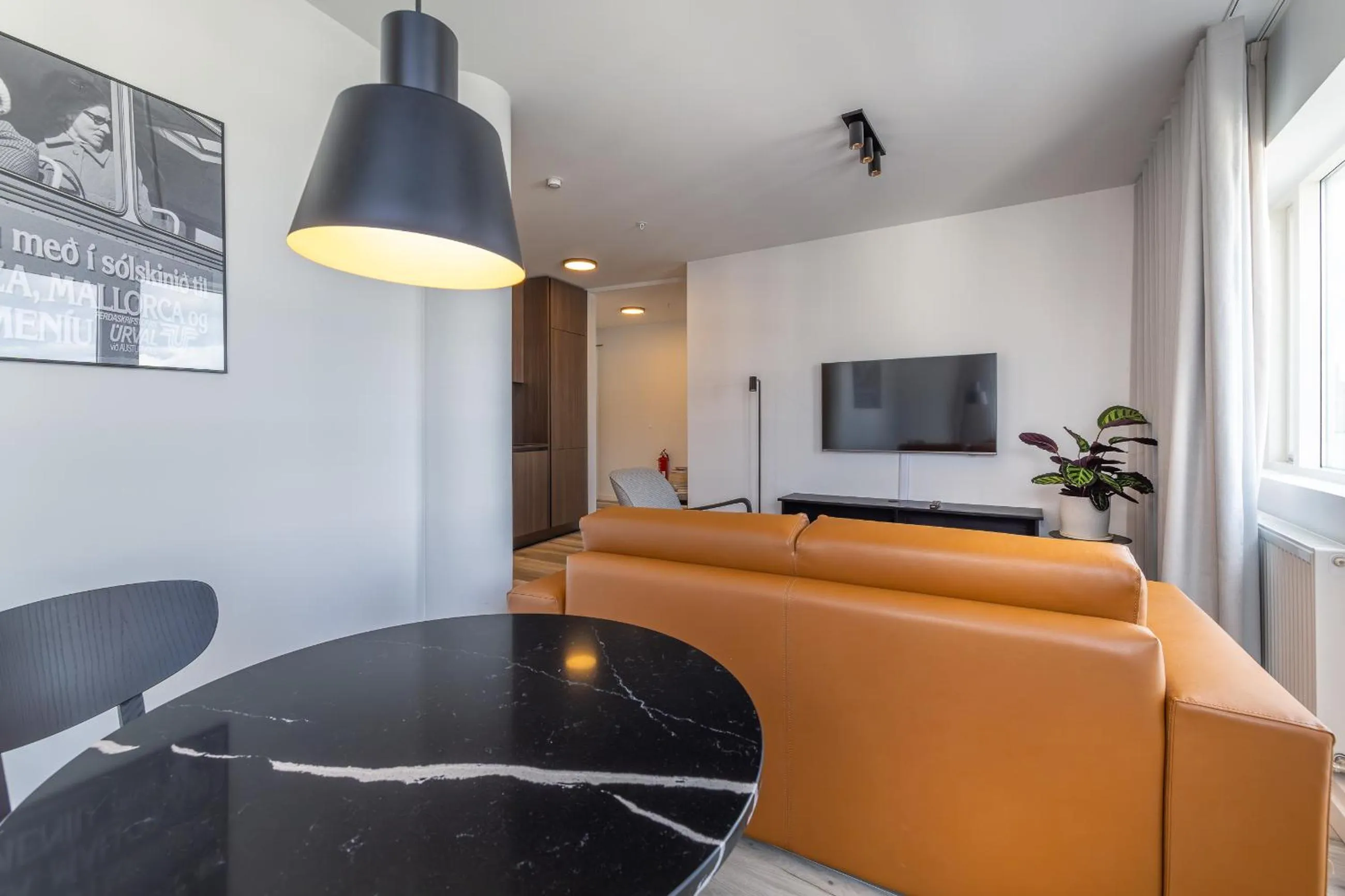 Photo of the whole room in Hlemmur Suites