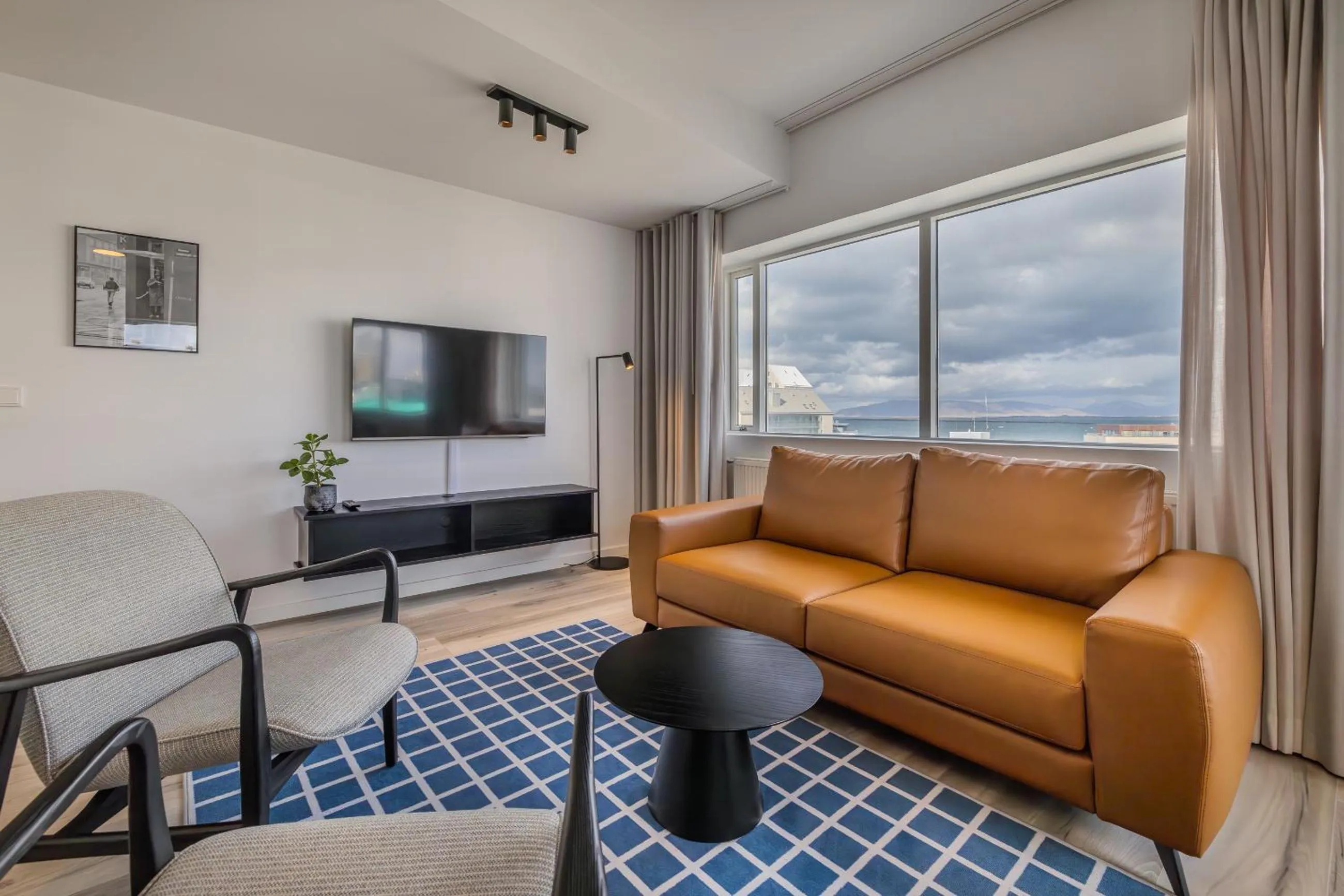 TV and multimedia in Hlemmur Suites
