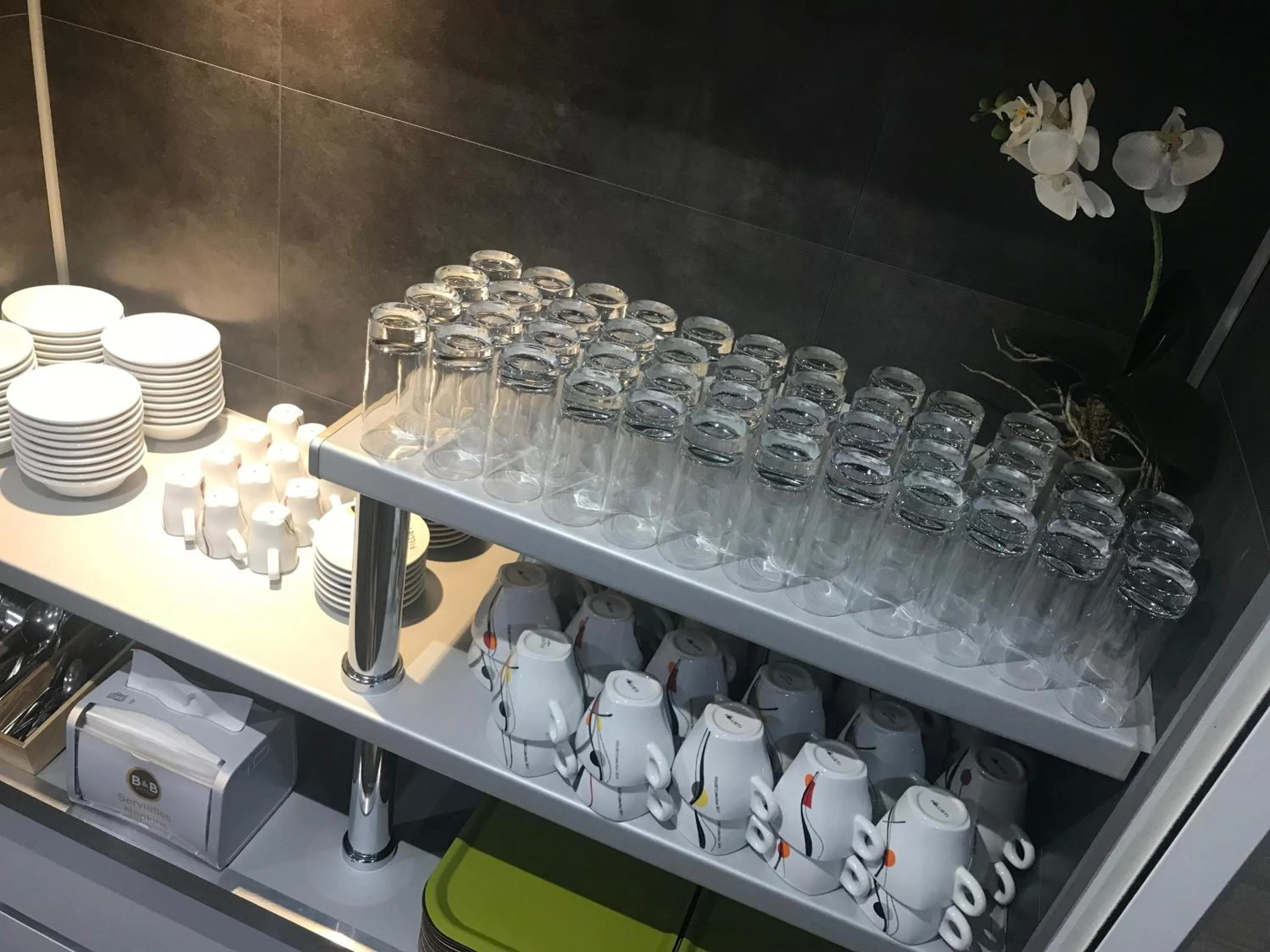 Buffet breakfast in HOTEL Belfort Bessoncourt