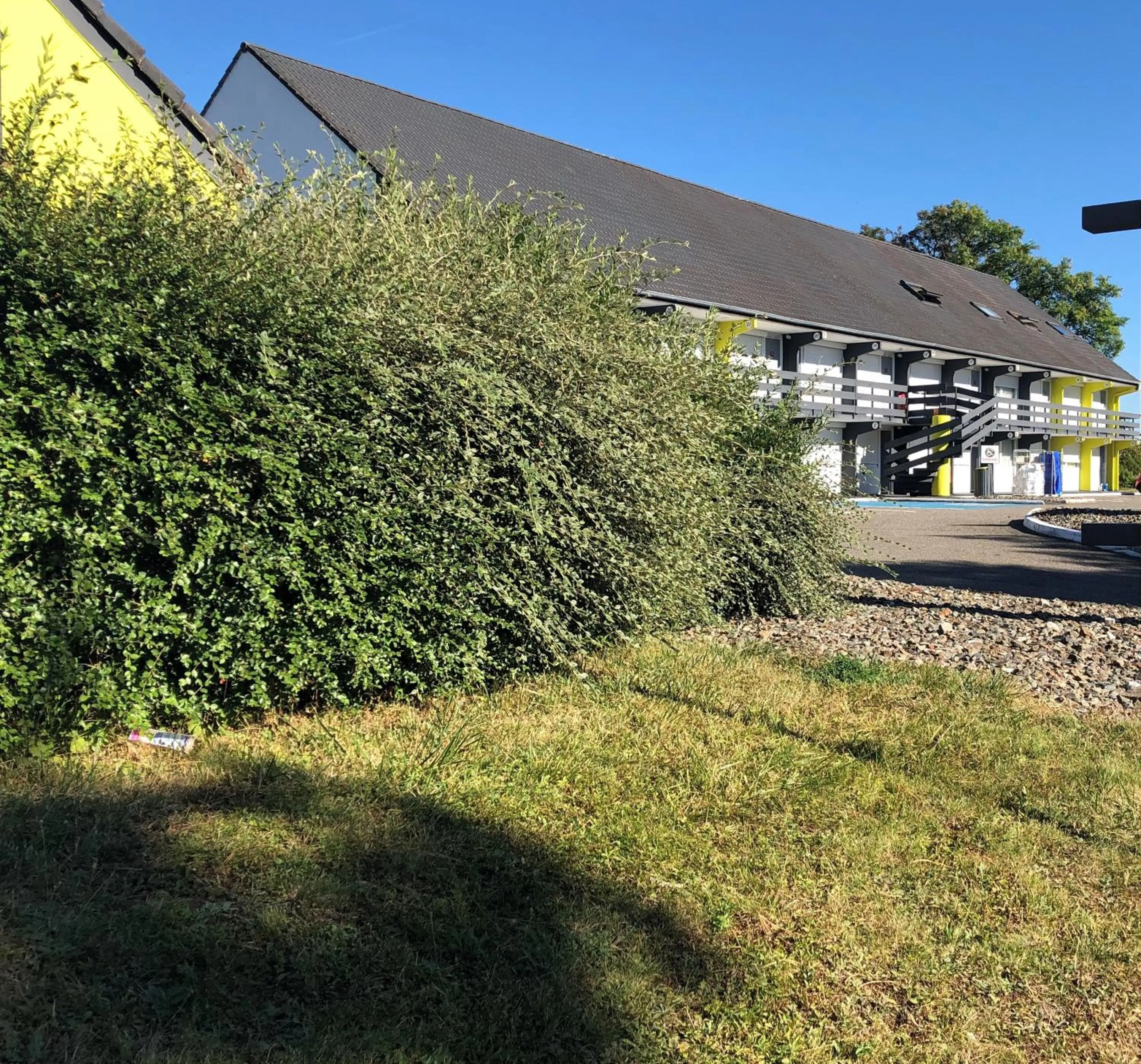 Balcony/Terrace in HOTEL Belfort Bessoncourt