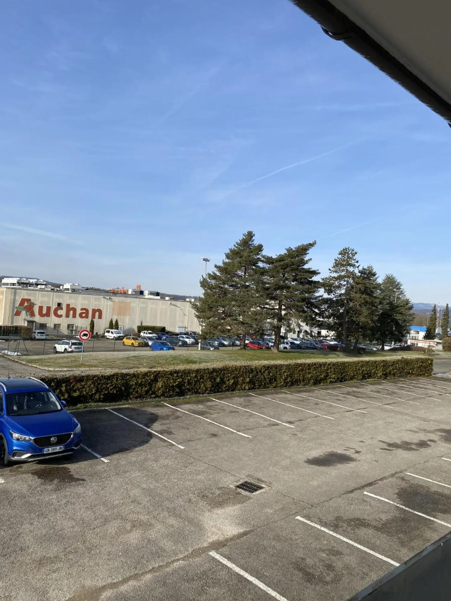 Balcony/Terrace in HOTEL Belfort Bessoncourt