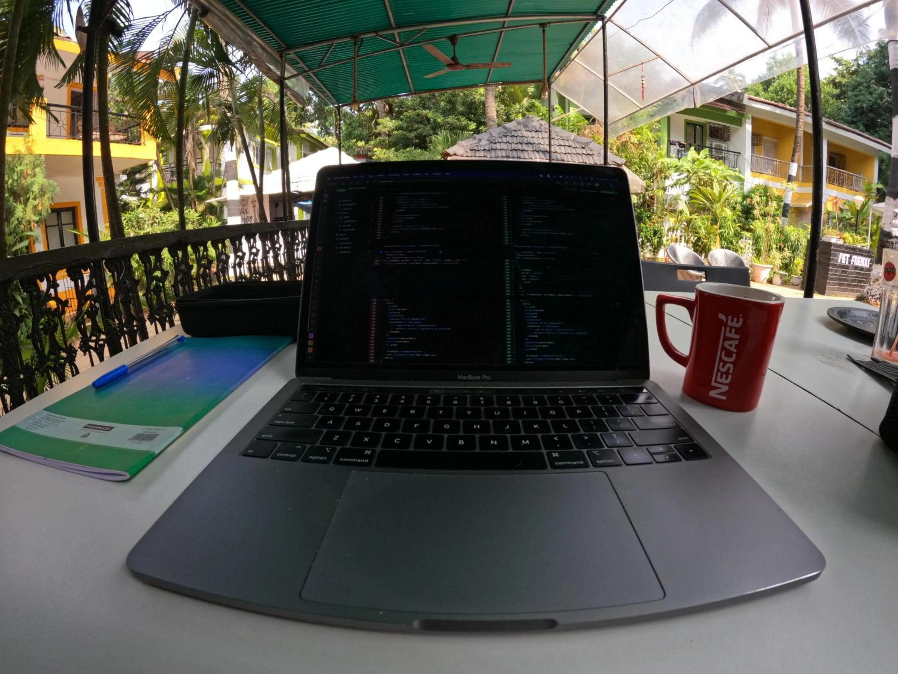 Patio in Ondas Do Mar Beach Resort Phase-1