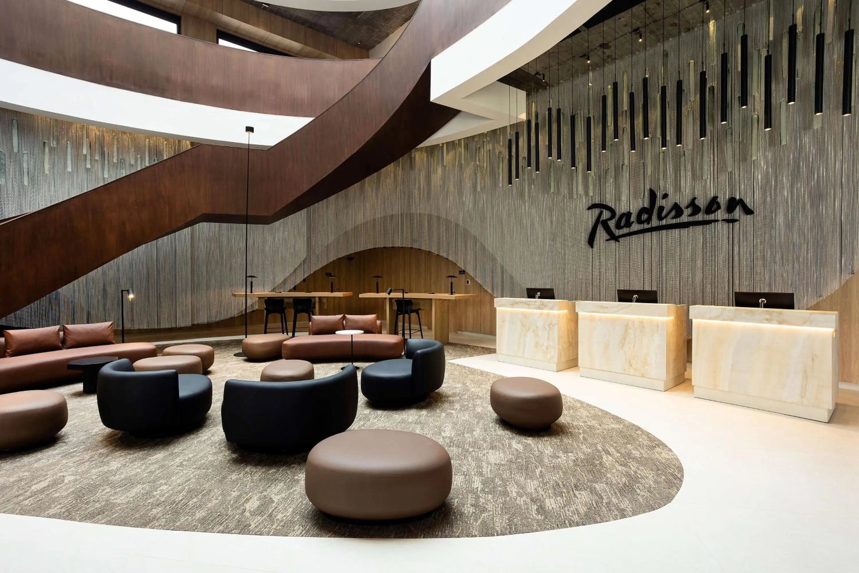Lobby or reception in Radisson Hotel Tunis, City Center