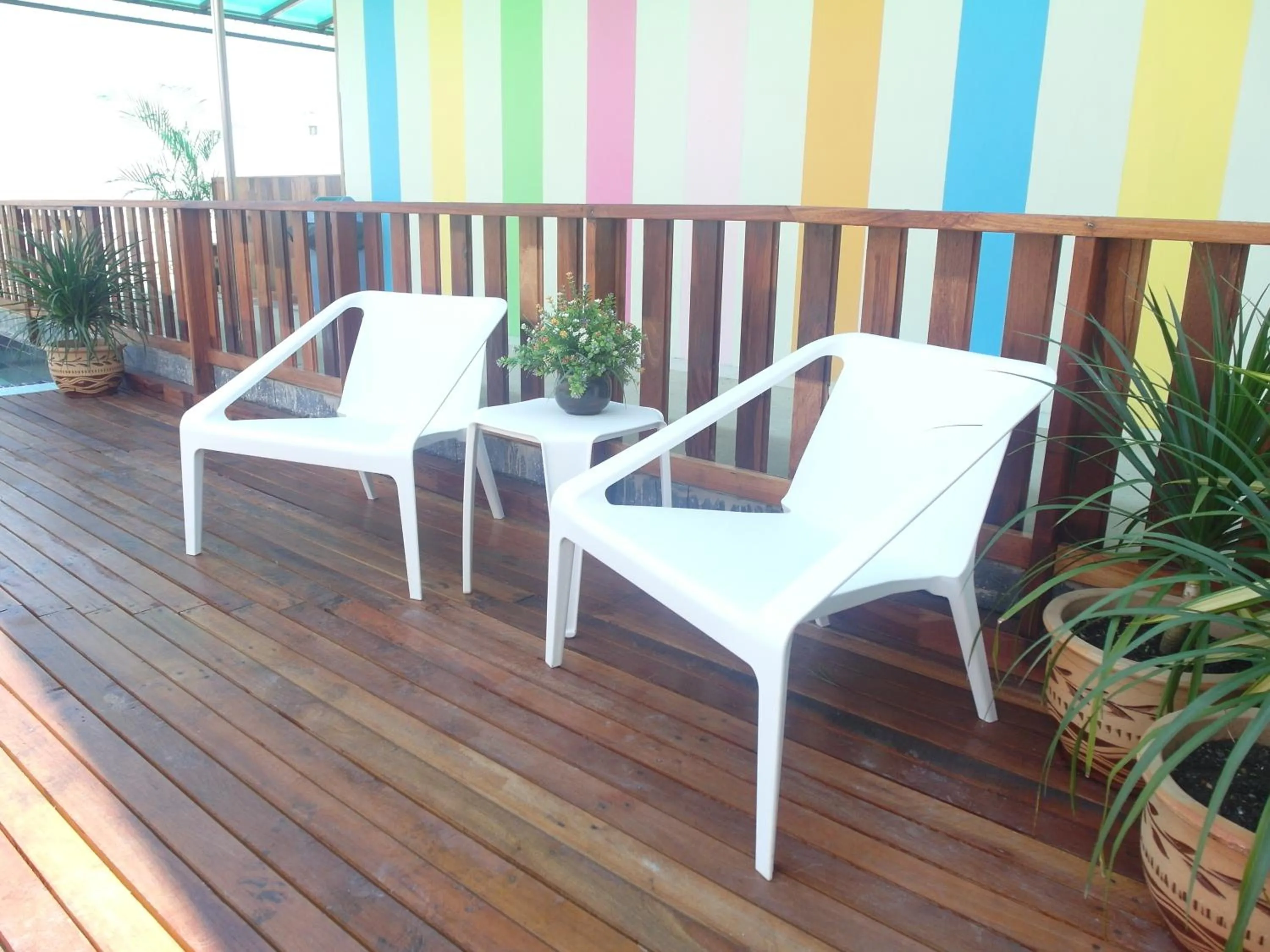 Balcony/Terrace in Mabohai Resort Klebang