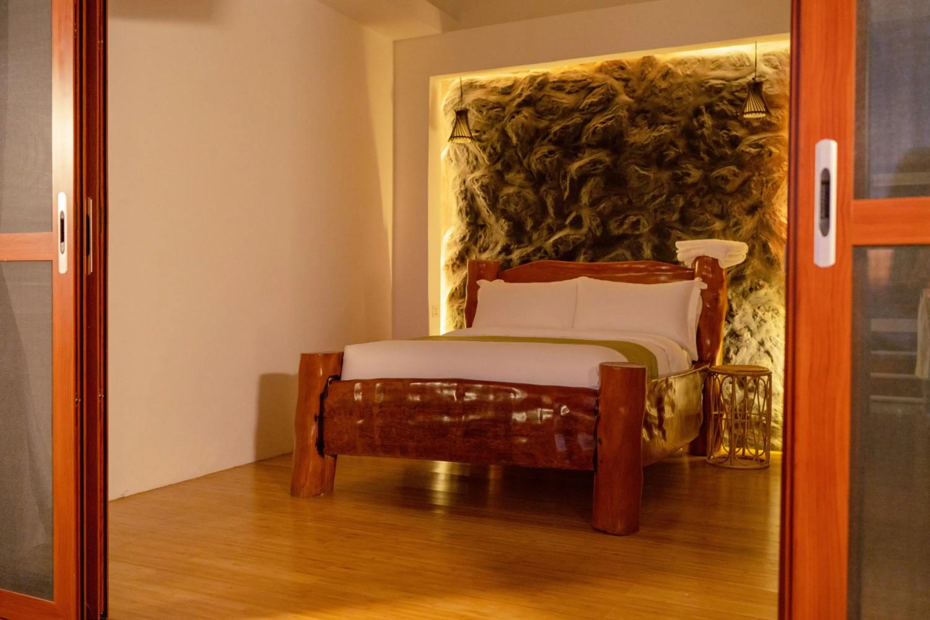 Bed in El Nido Bayview Resort