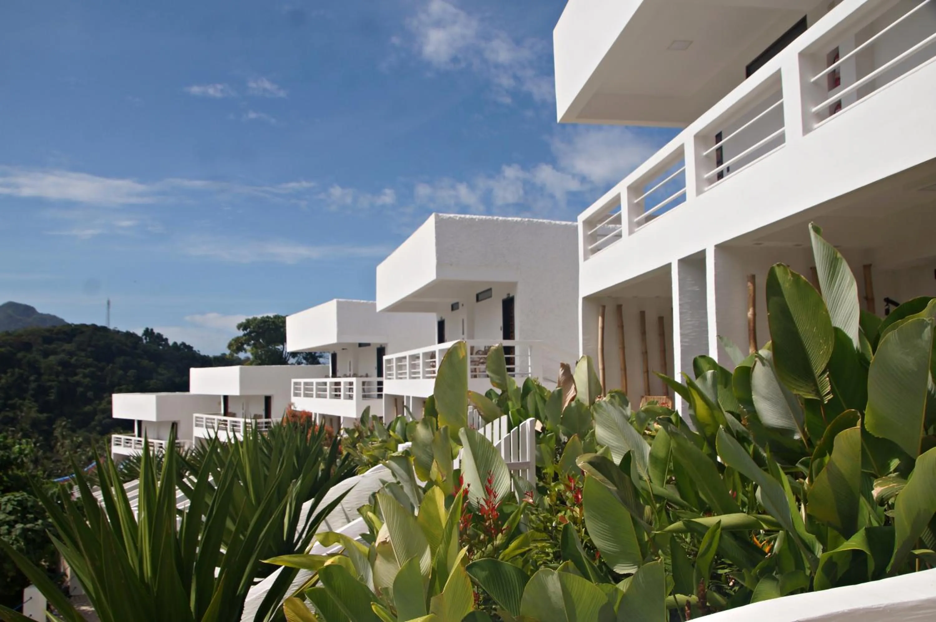 Property building in El Nido Bayview Resort