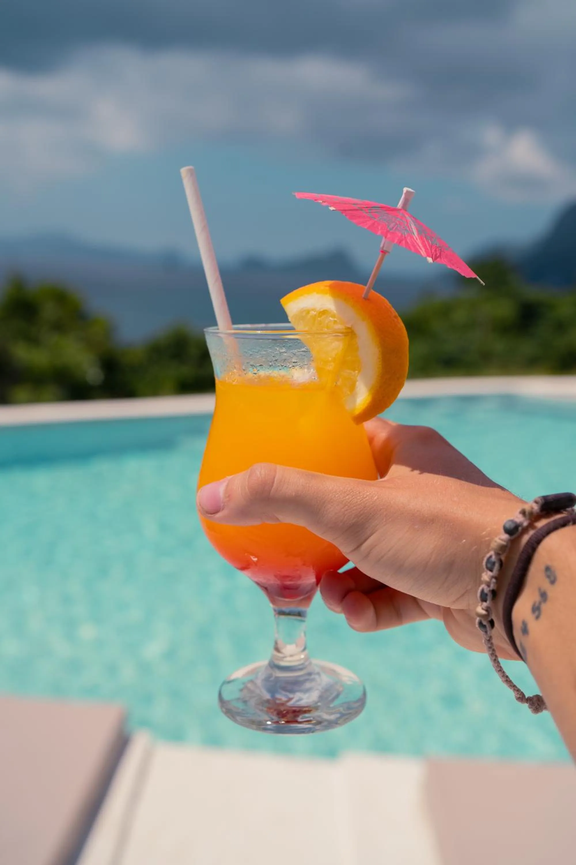 Drinks in El Nido Bayview Resort