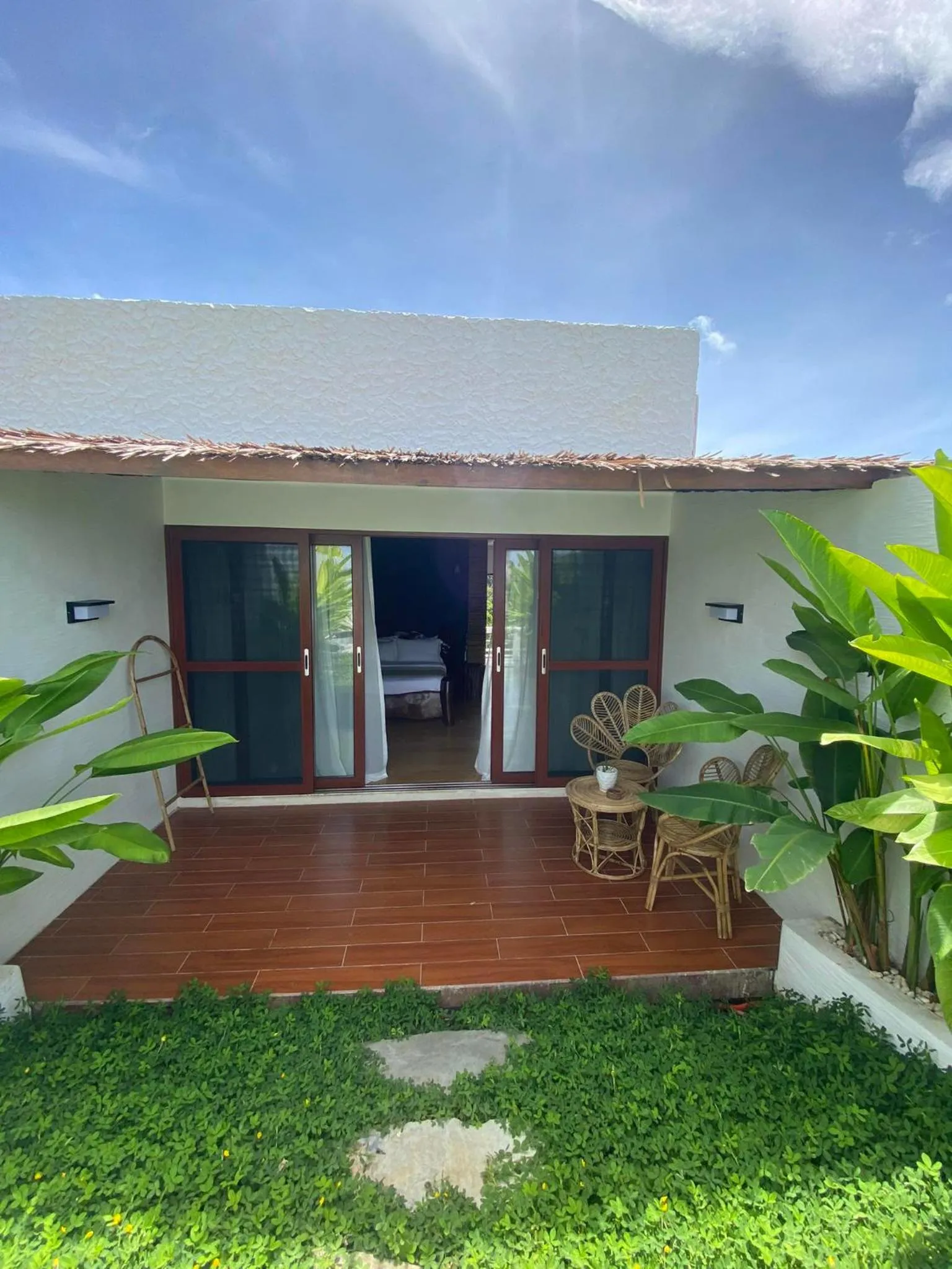 Patio in El Nido Bayview Resort