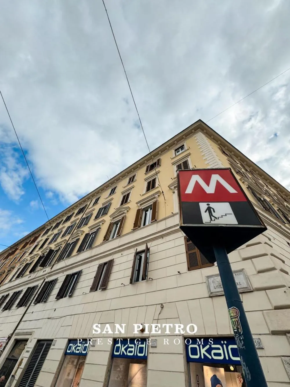 Property building in San Pietro Prestige Rooms
