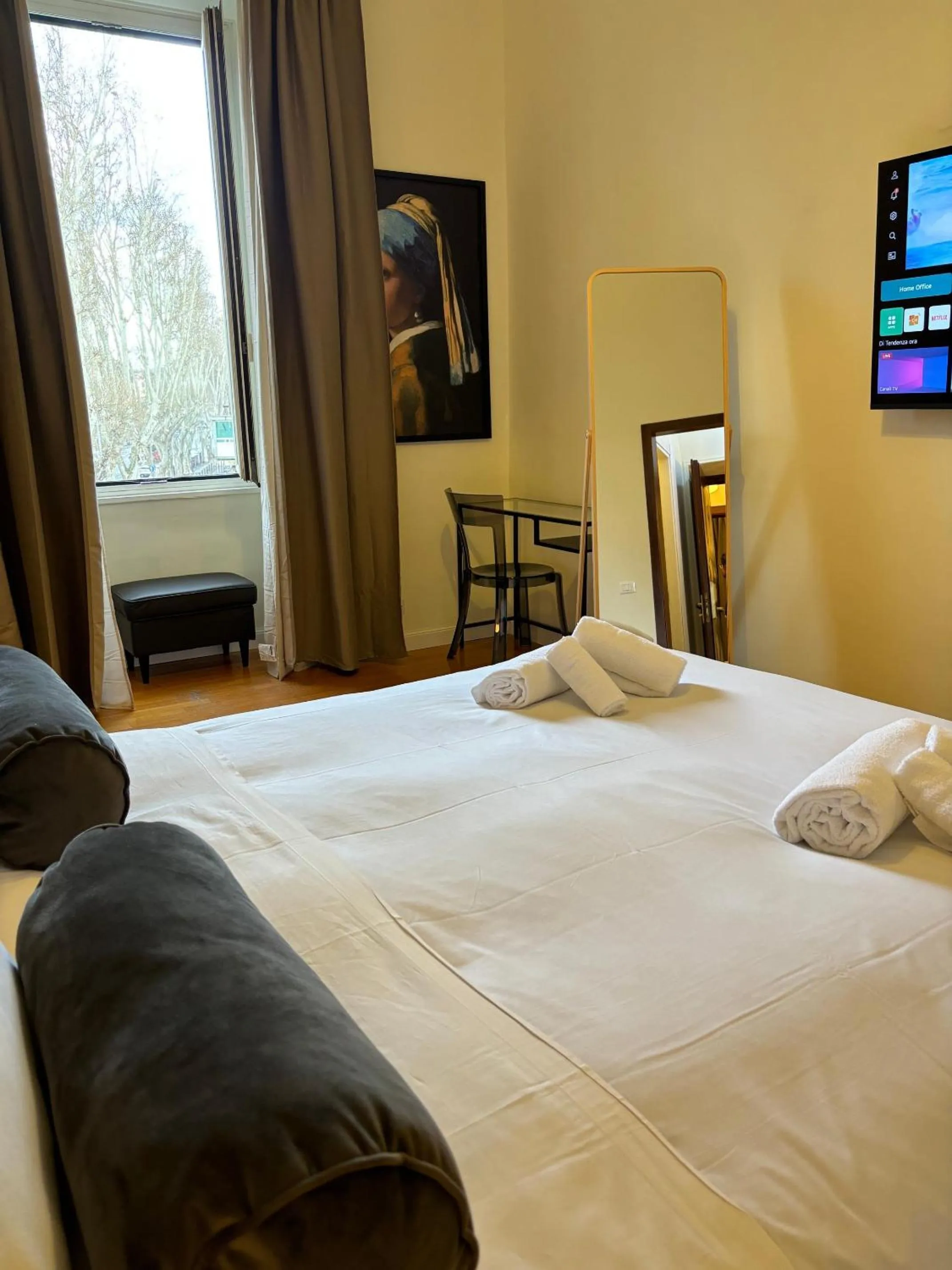 Bed in San Pietro Prestige Rooms