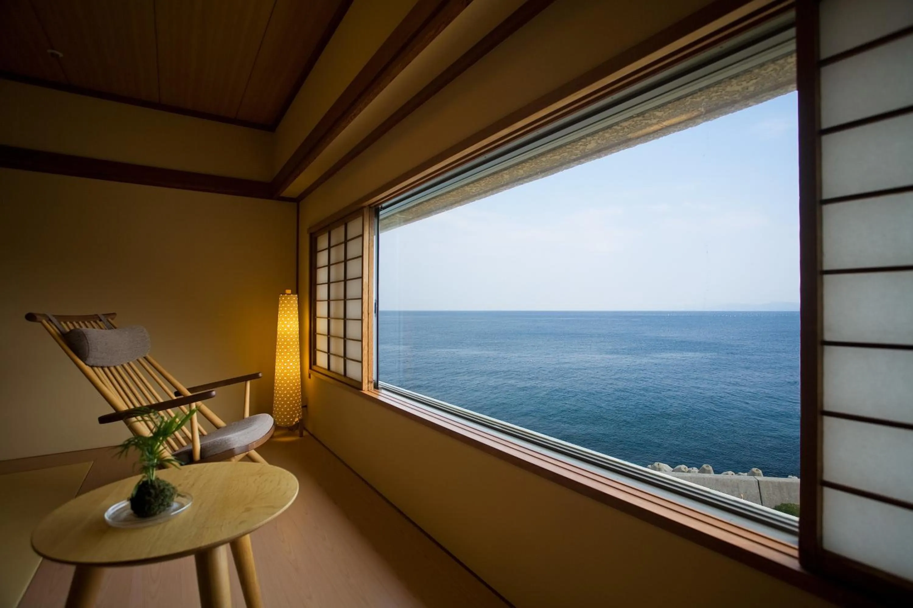 Sea view in Awaji International Hotel The Sunplaza