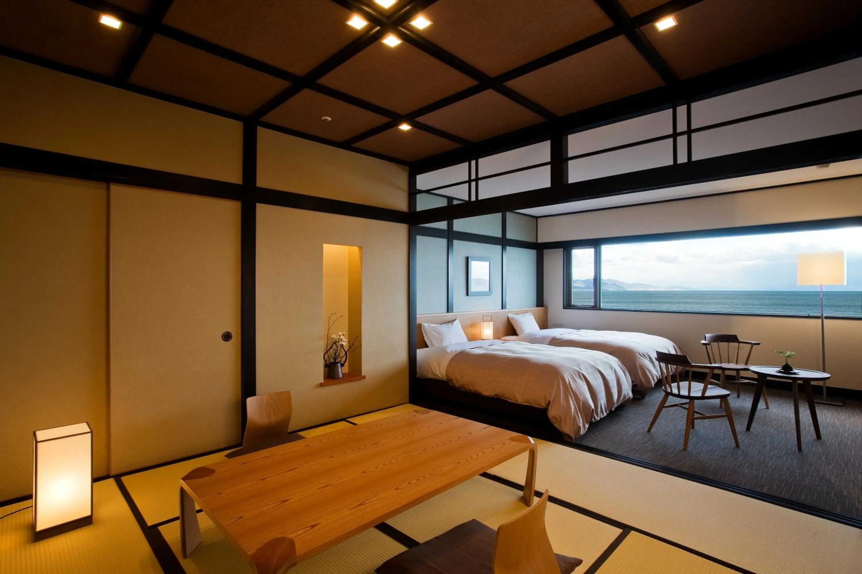 Photo of the whole room, Bed in Awaji International Hotel The Sunplaza