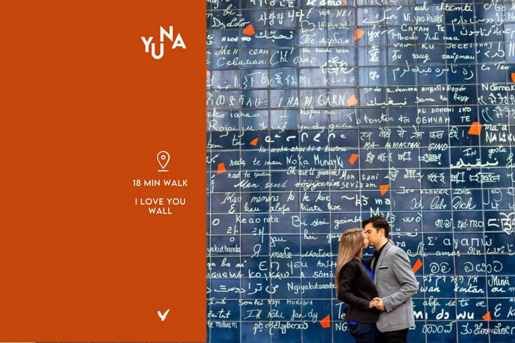 Property logo or sign in Yuna Montmartre - ApartHotel