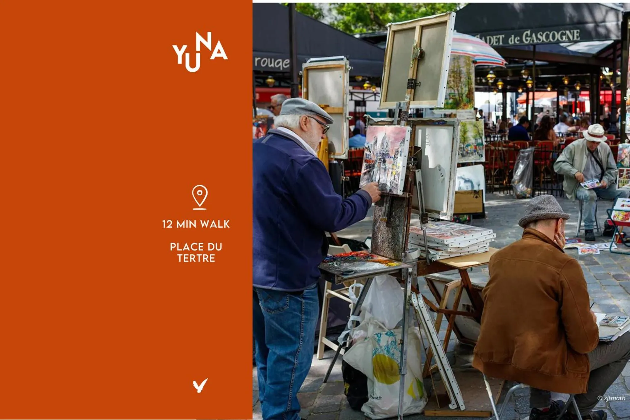 Property logo or sign in Yuna Montmartre - ApartHotel