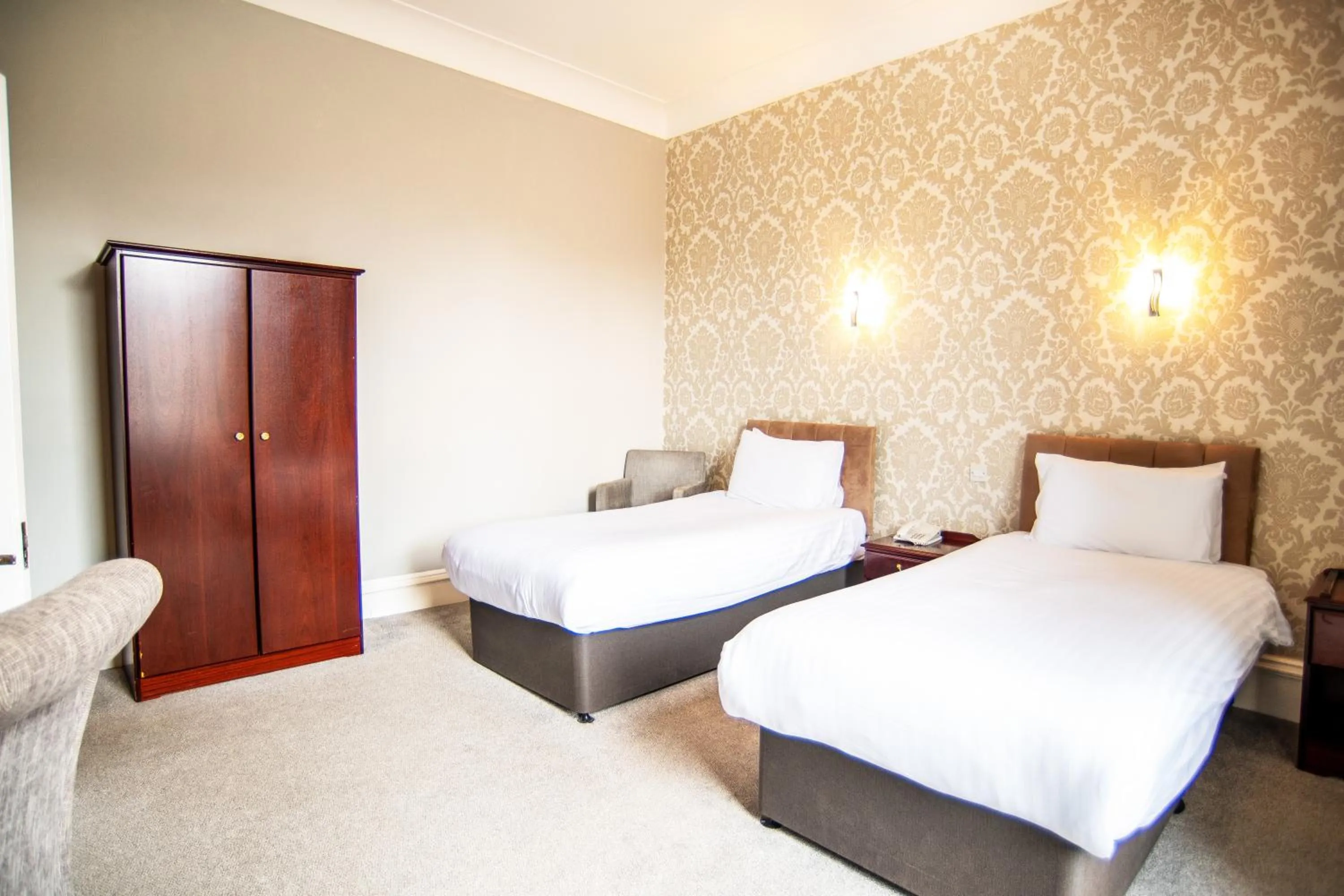 Bed in The Station Hotel