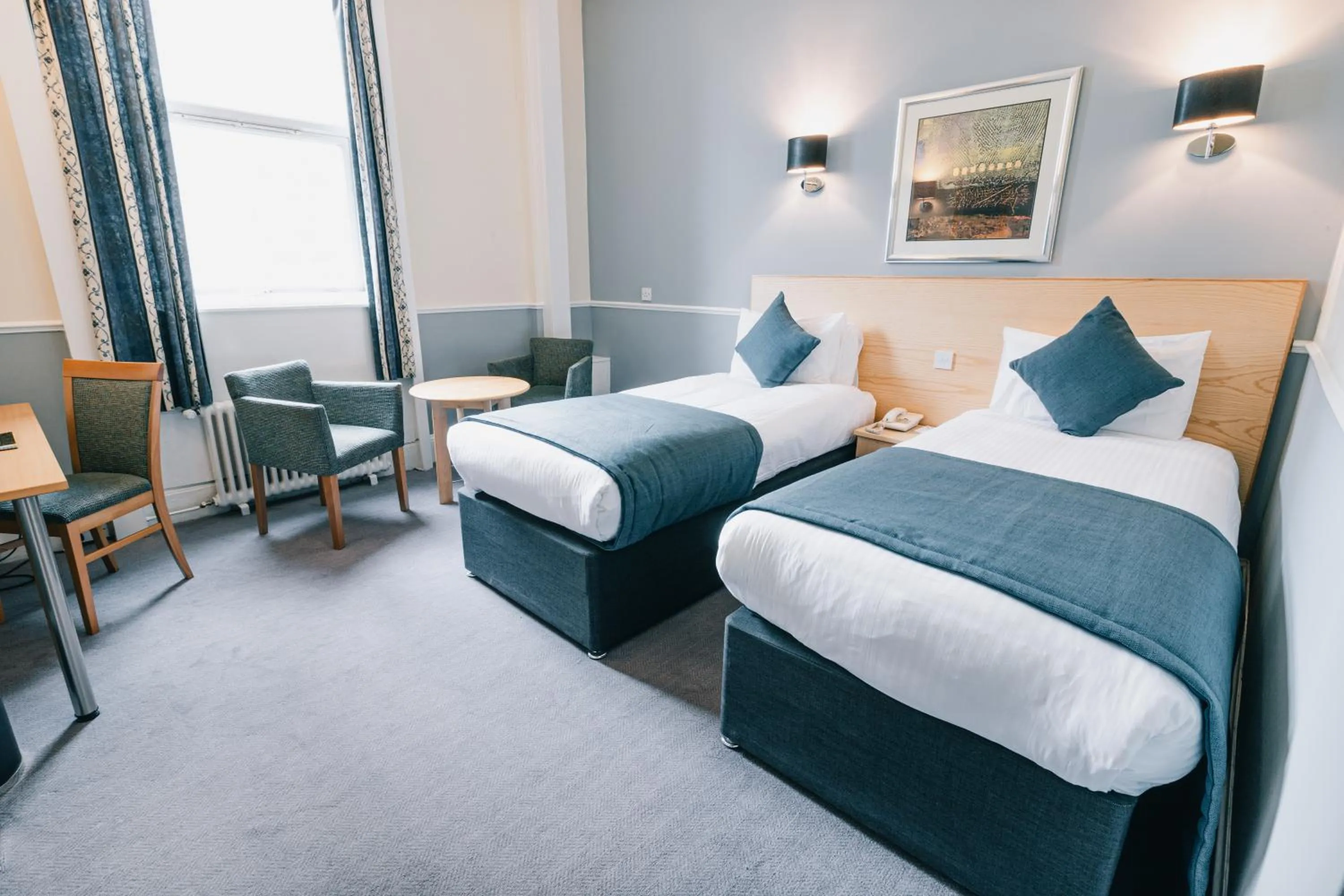 Bed in The Station Hotel