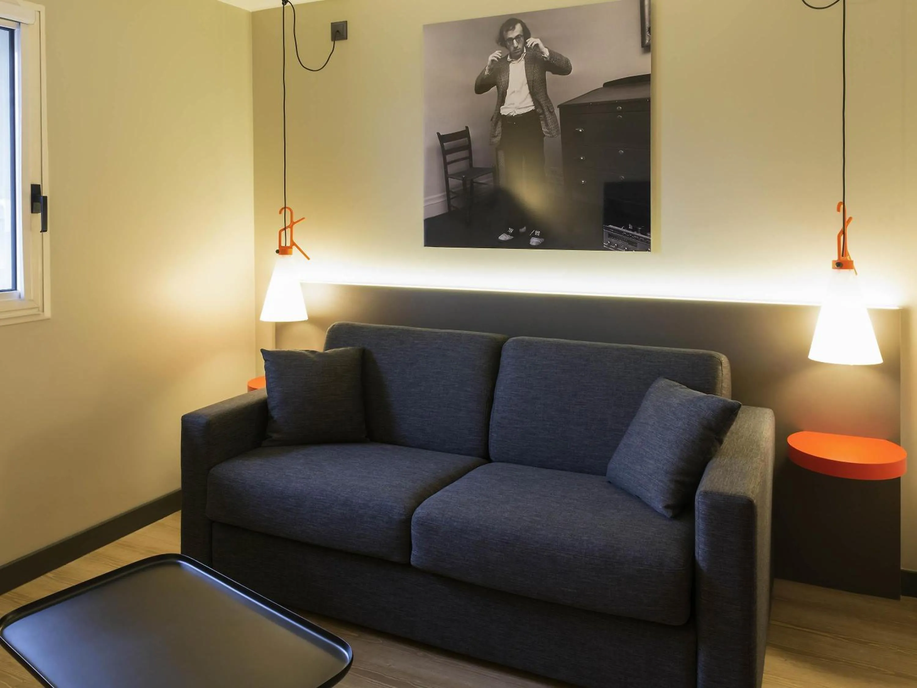 Bedroom in ibis Styles Lyon Centre Confluence