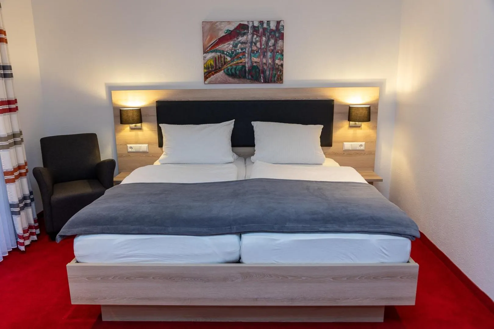 Bed in Gasthof Eyachperle