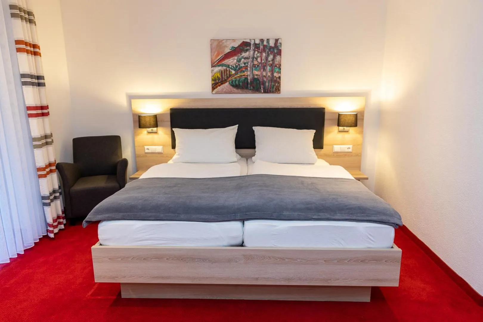 Bed in Gasthof Eyachperle