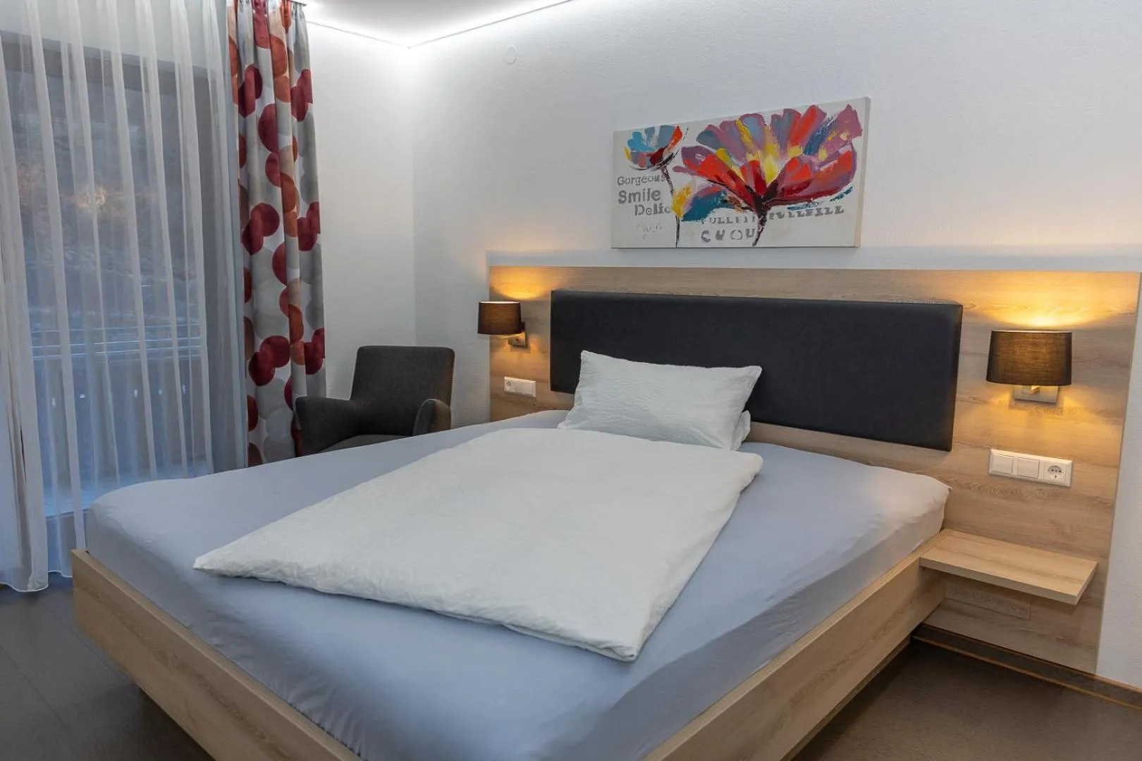 Bed in Gasthof Eyachperle