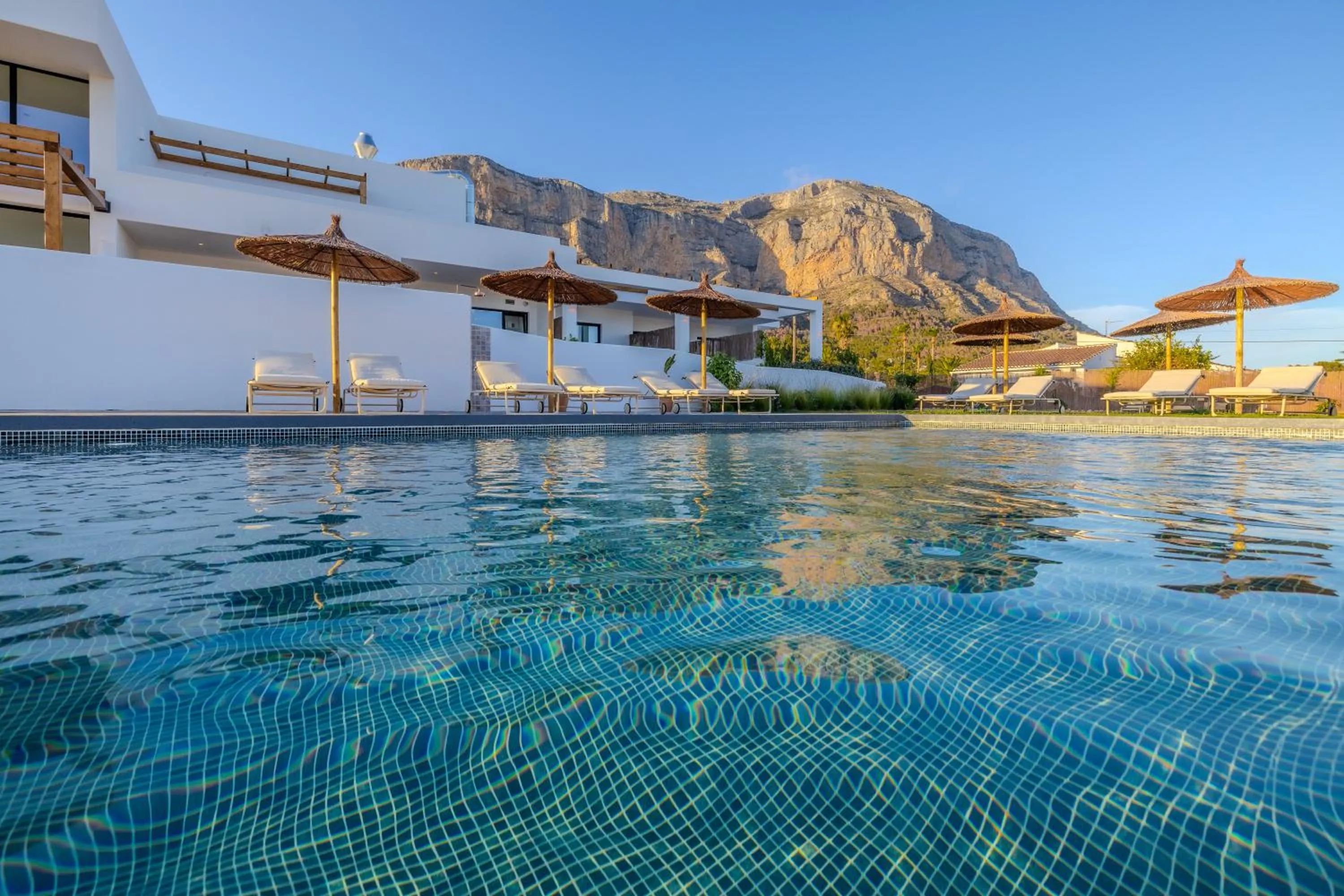 Pool view in Hotel Boutique Mi Almazara
